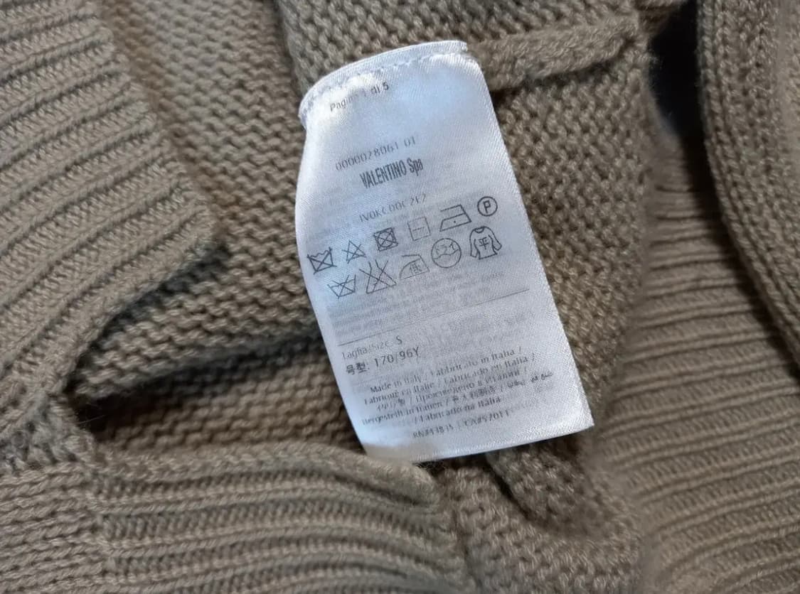 발렌티노 런웨이 캐시미어 니트 상품이미지9