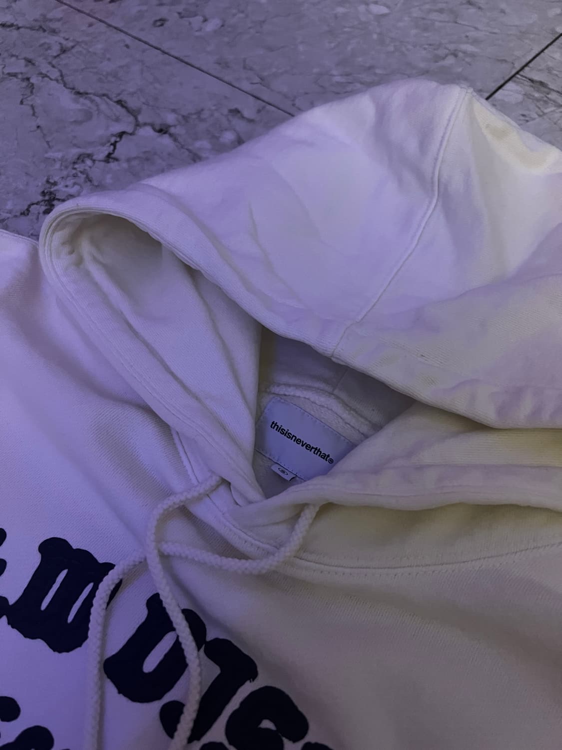 디스이즈네버댓 후드티 새상품 S 상품이미지3