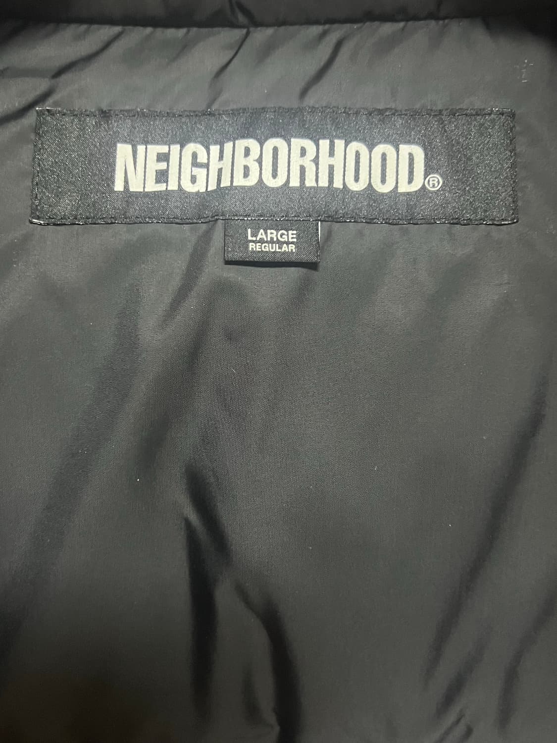 [L] 네이버후드 다운 패딩, black 상품이미지3