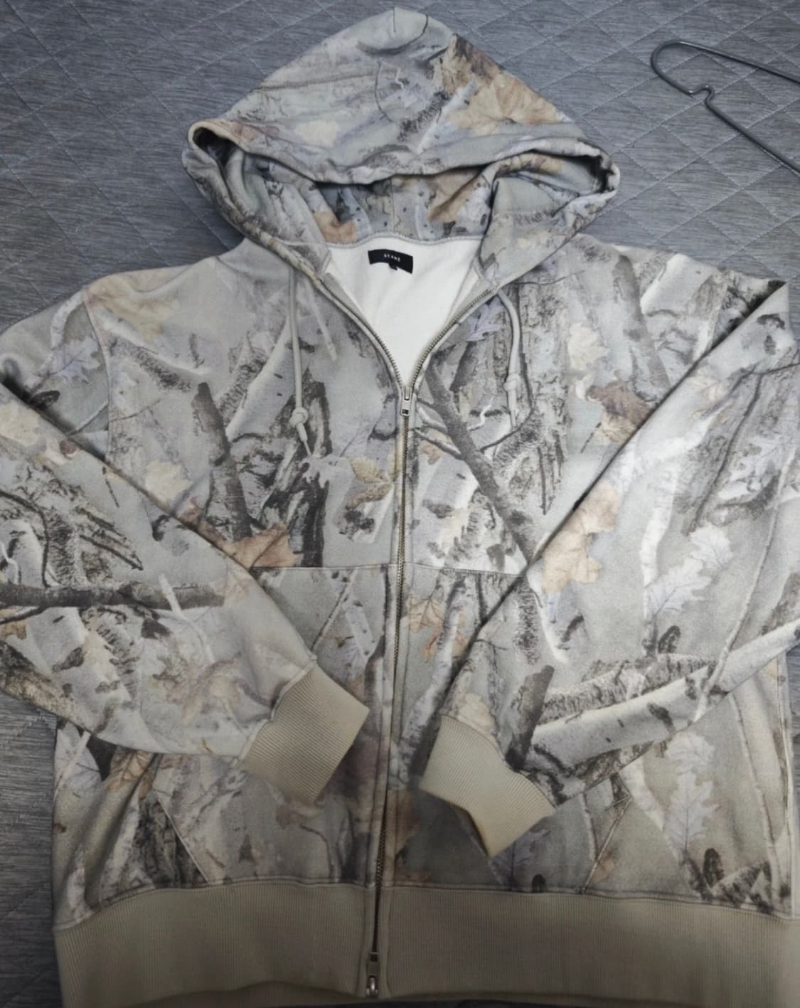 BEAMS 리얼트리 크롭 후드집업 m 상품이미지1