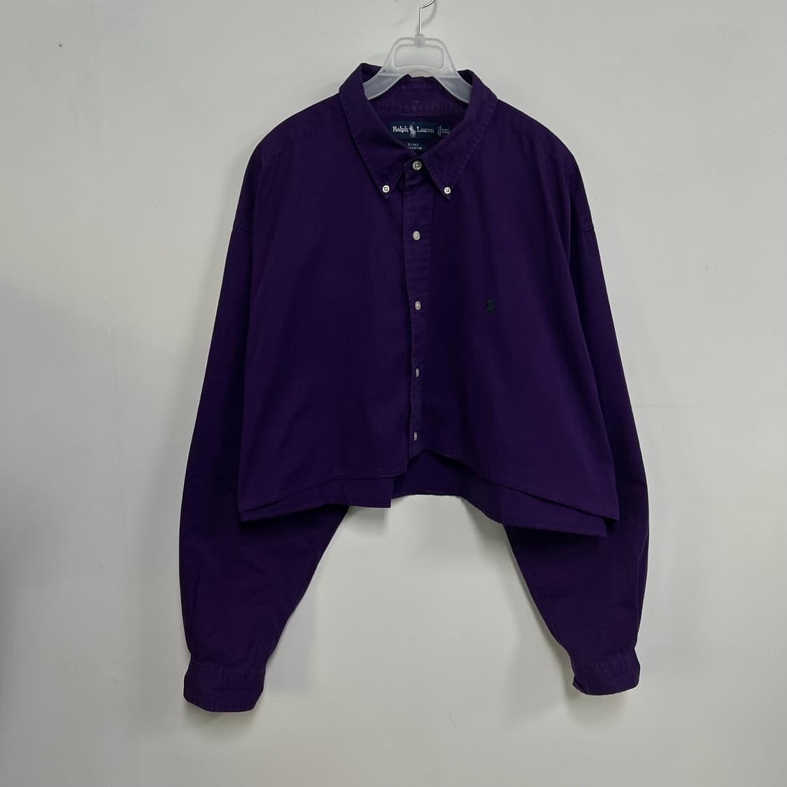 폴로 커스텀 크롭 셔츠[1738] 상품이미지4