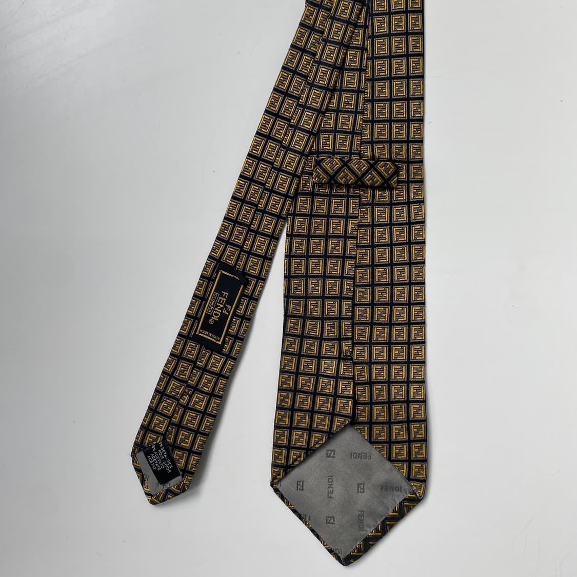 펜디 (FENDI) 모노그램 정품 명품 넥타이 상품이미지3