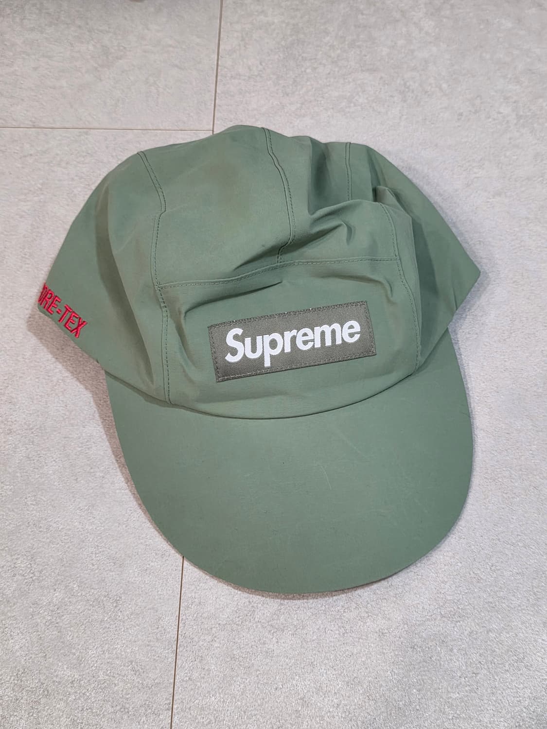 슈프림 고어텍스 폴라텍 롱 빌 캠프캡 라이트 올리브 L/Xl 상품이미지2