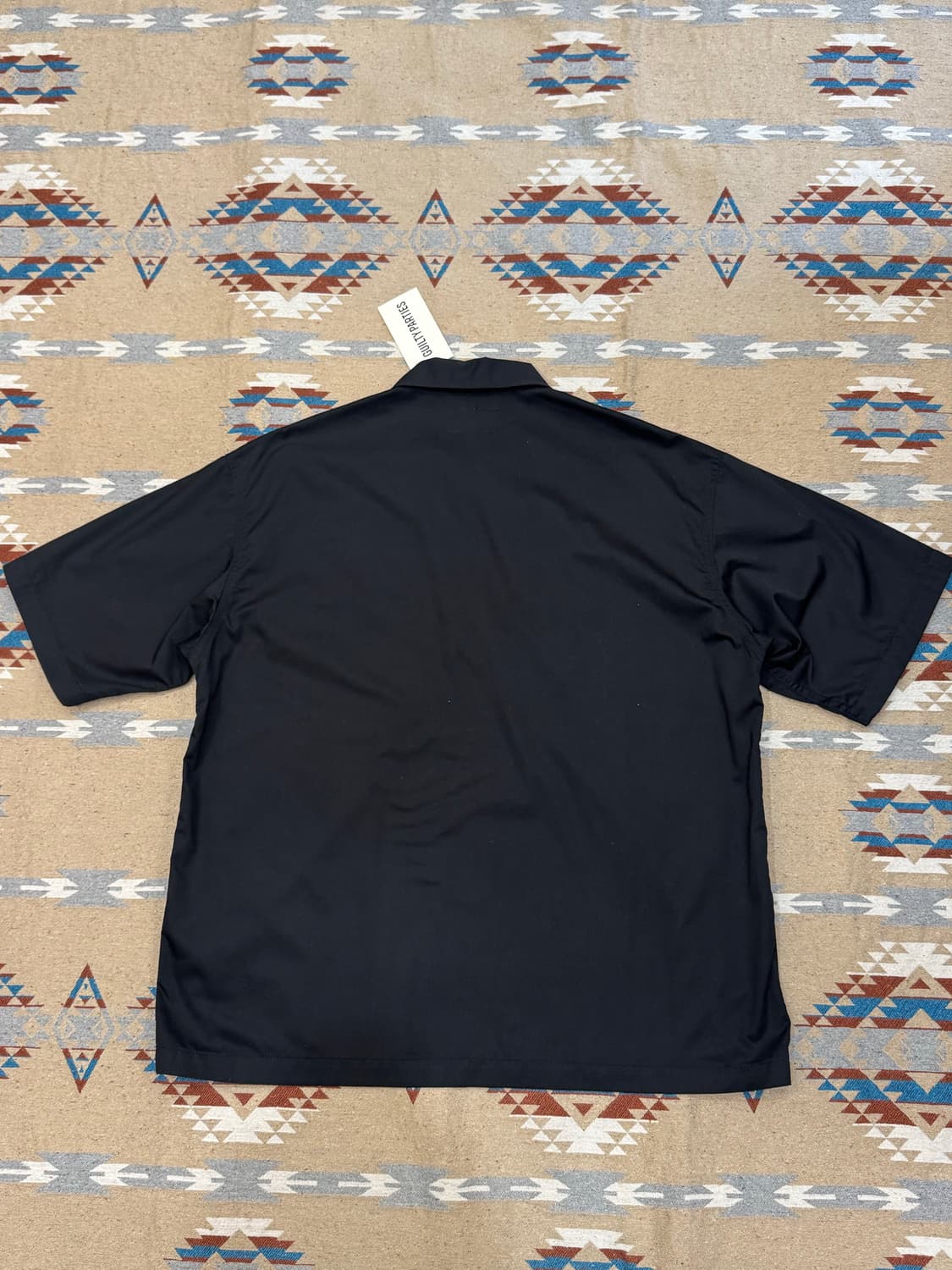 [M][100] 와코마리아 x 디키즈 하프집 워크셔츠 블랙 상품이미지6