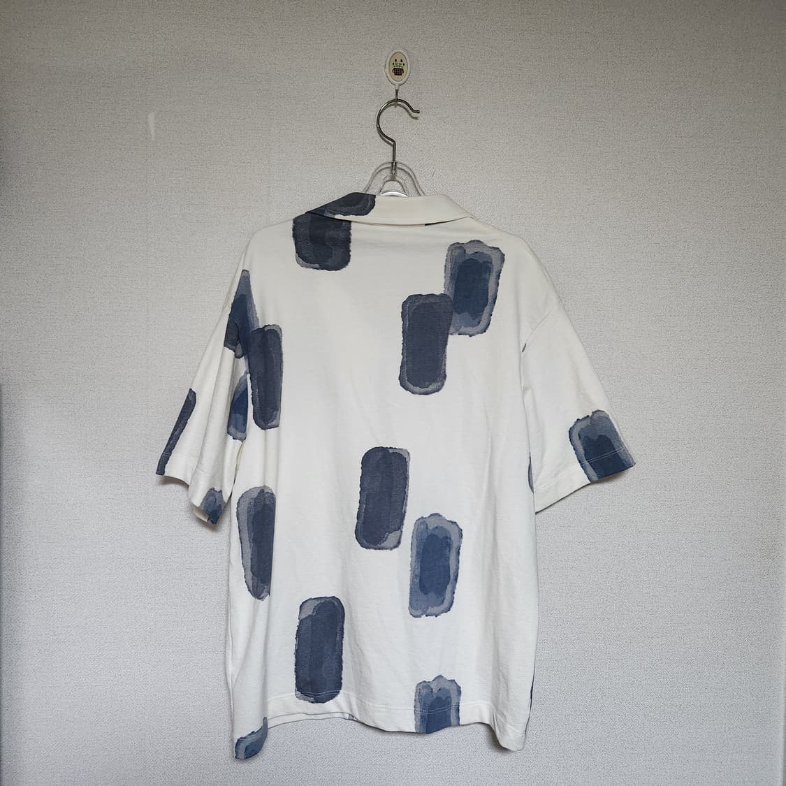 자라 추상 프린트 셔츠 남L 오버핏 상품이미지3