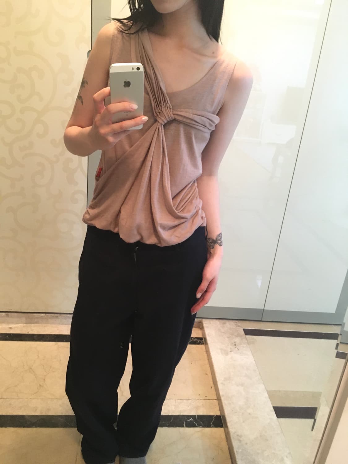 Arrogant Cat London Scarf Drape Top 상품이미지4