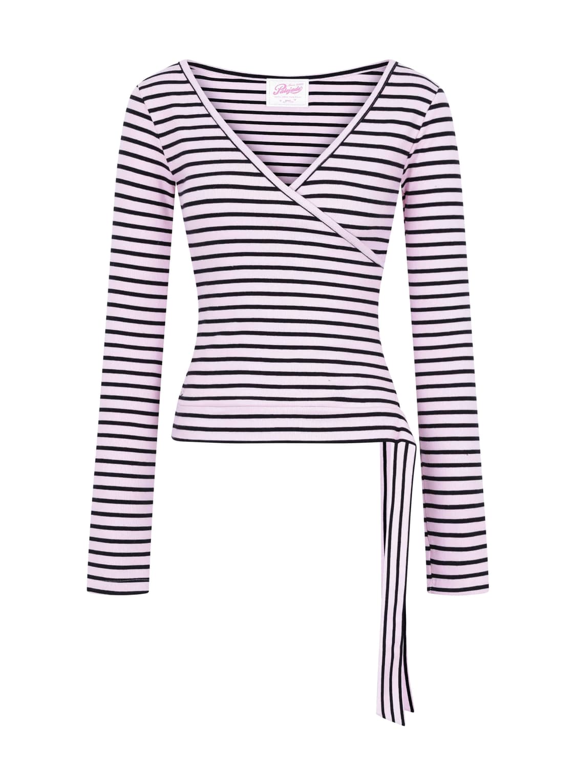 페일제이드 스트라이프 랩 리본 티 Striped Lap Ribbon T 상품이미지3