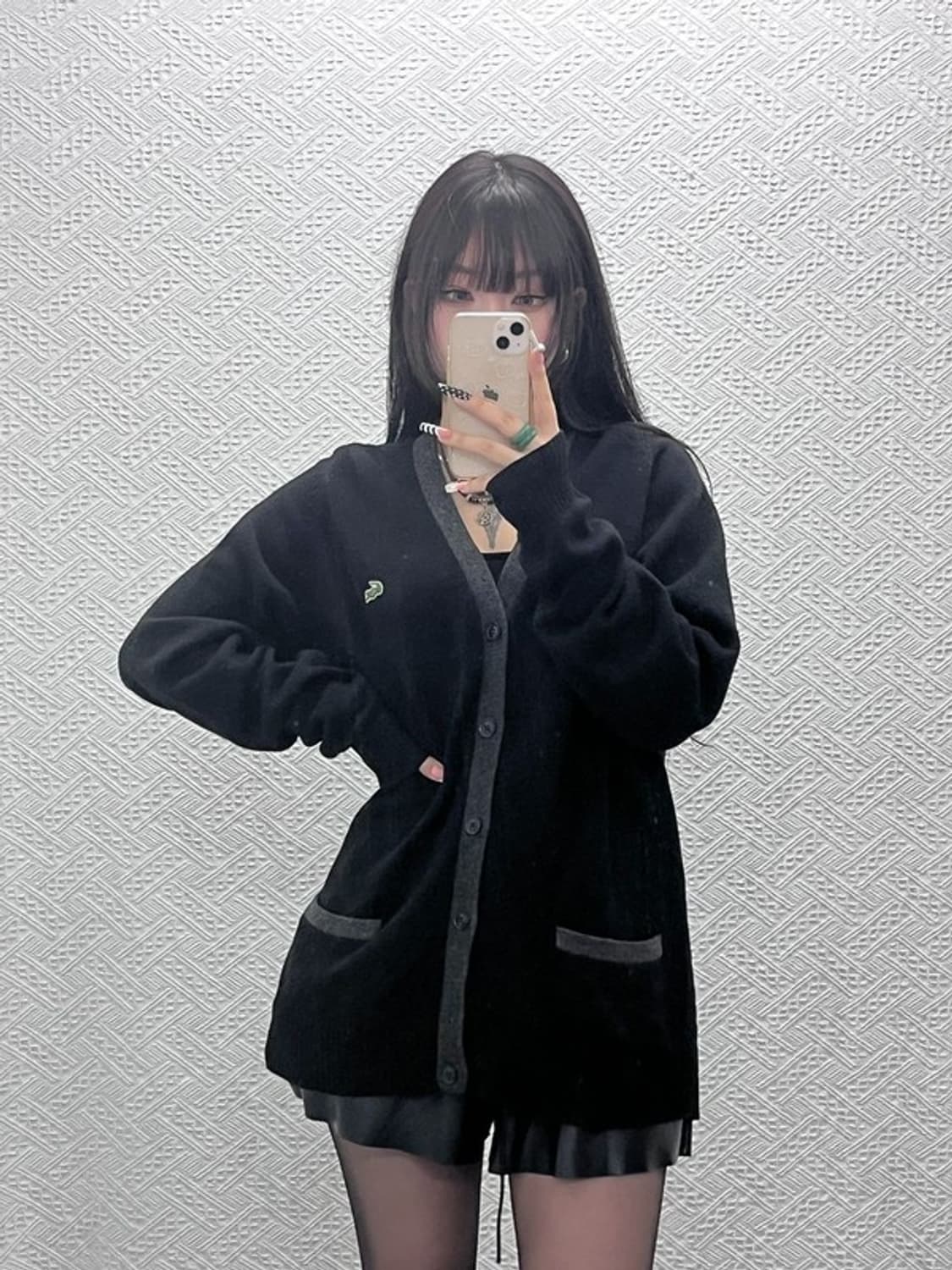 라코스테 서광 빈티지 모던 캐주얼 울 가디건 105 C10336 상품이미지1