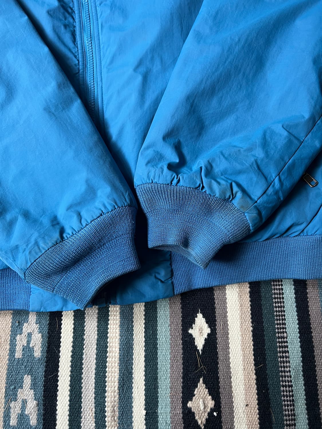 [M]엘엘빈 USA 빈티지블루 플리스 웜업 자켓 상품이미지5