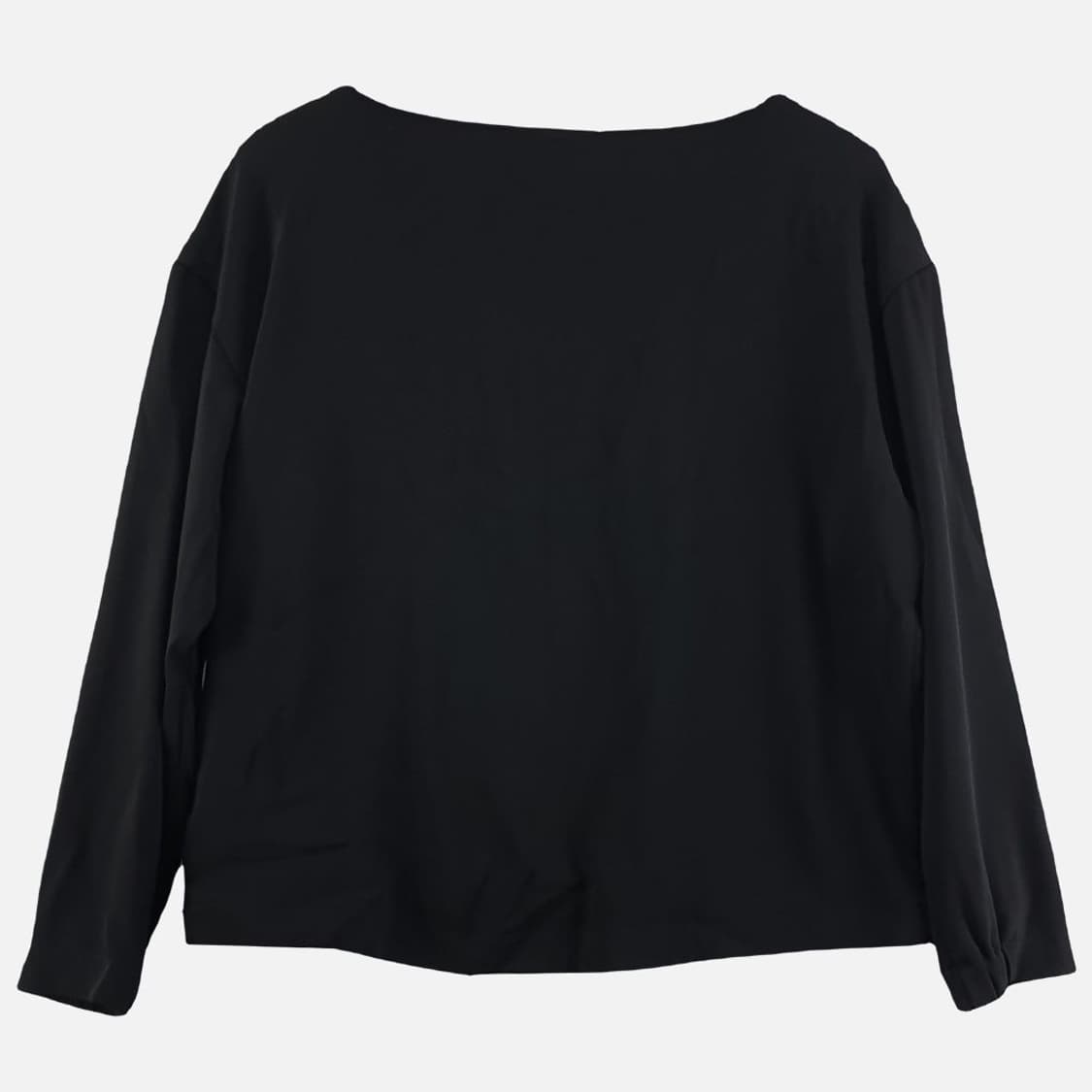 유니클로 블랙 여자 블라우스 M N4470 상품이미지2