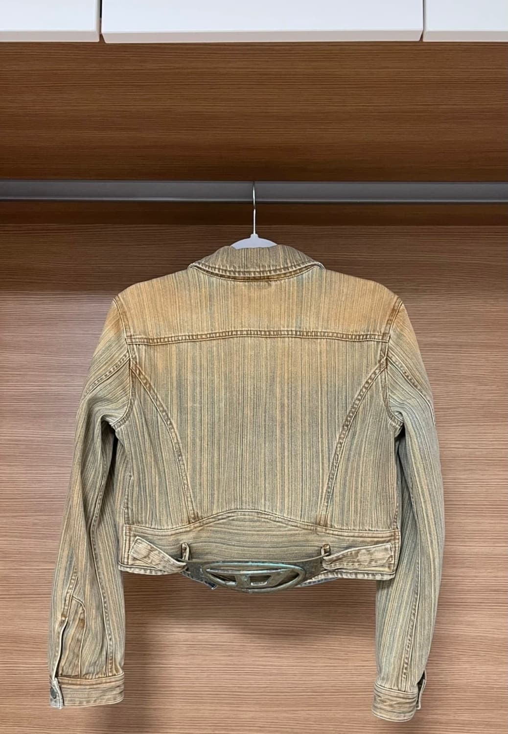 Diesel 디젤 데님 크롭 자켓 새상품 상품이미지5