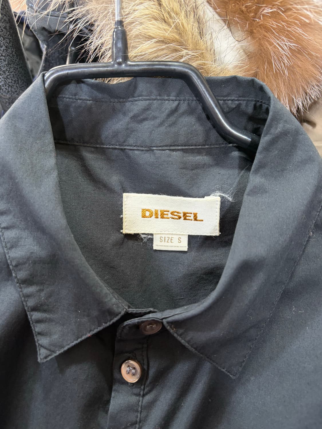 디젤 블랙 셔츠 S사이즈 상품이미지3