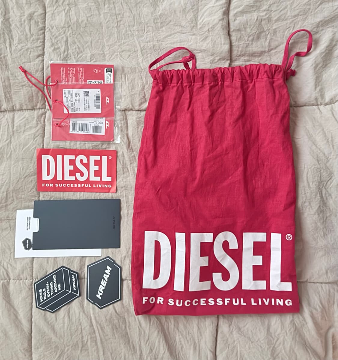 디젤 화이트 XS 미니백 크로스백 상품이미지1