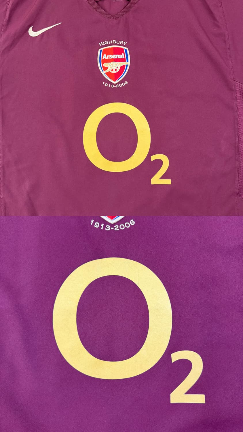 05-06 아스날 홈 하이버리 앙리 유니폼 상품이미지8