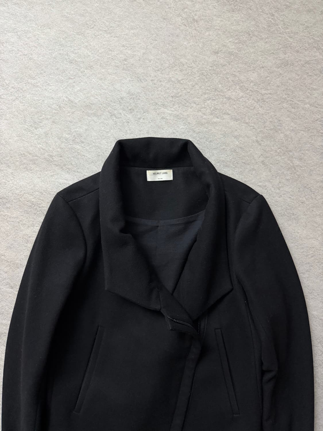 헬무트랭 비대칭 울 코트 상품이미지3