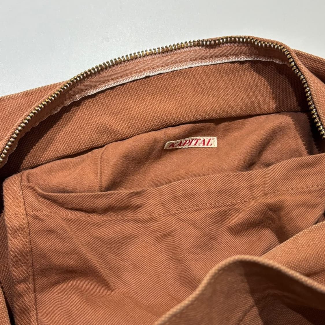 캐피탈 kapital 에스닉 캔버스 크로스 백 상품이미지5