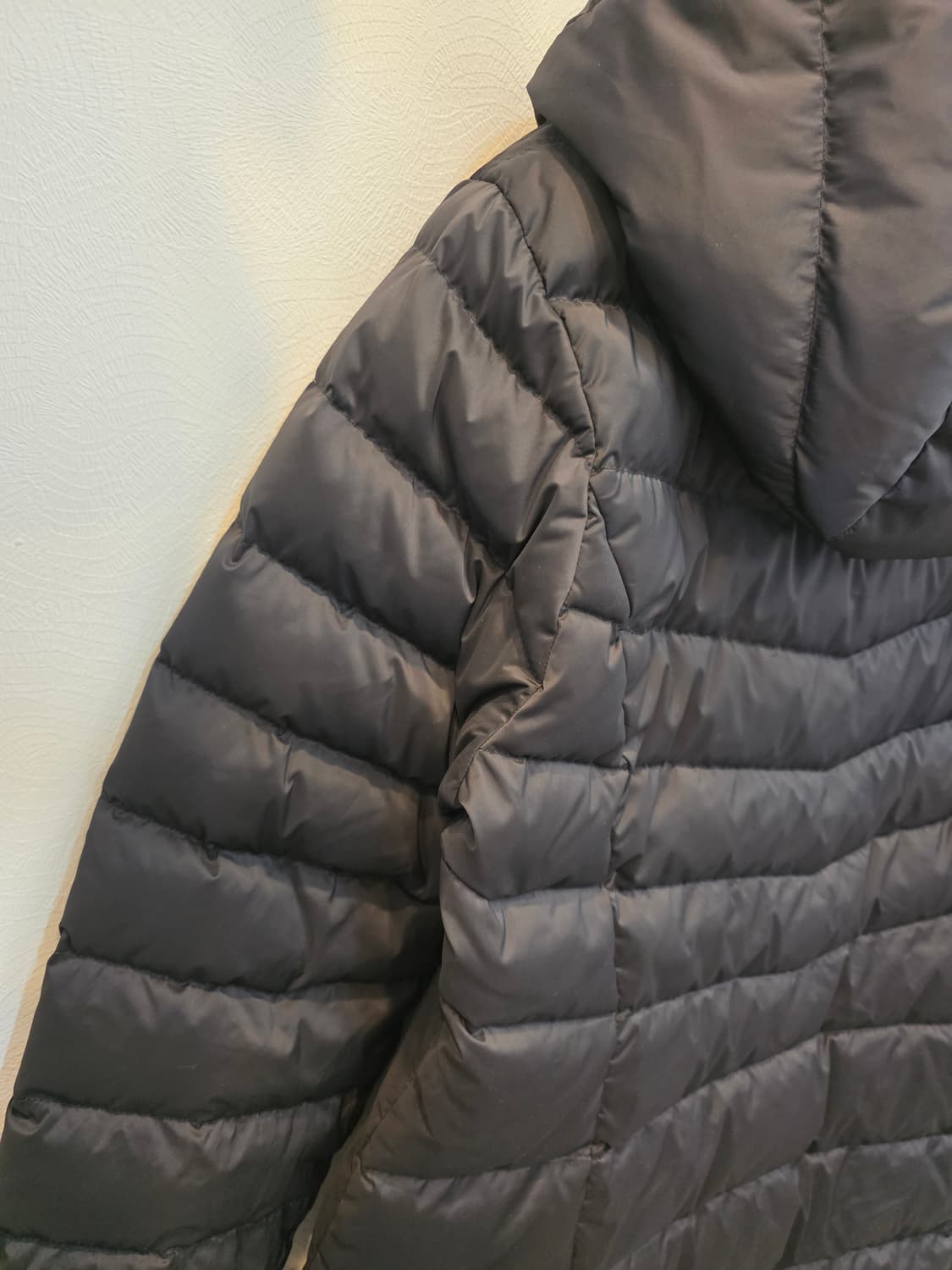 캘빈클라인 퍼포먼스 블랙 후드패딩 XL 상품이미지6