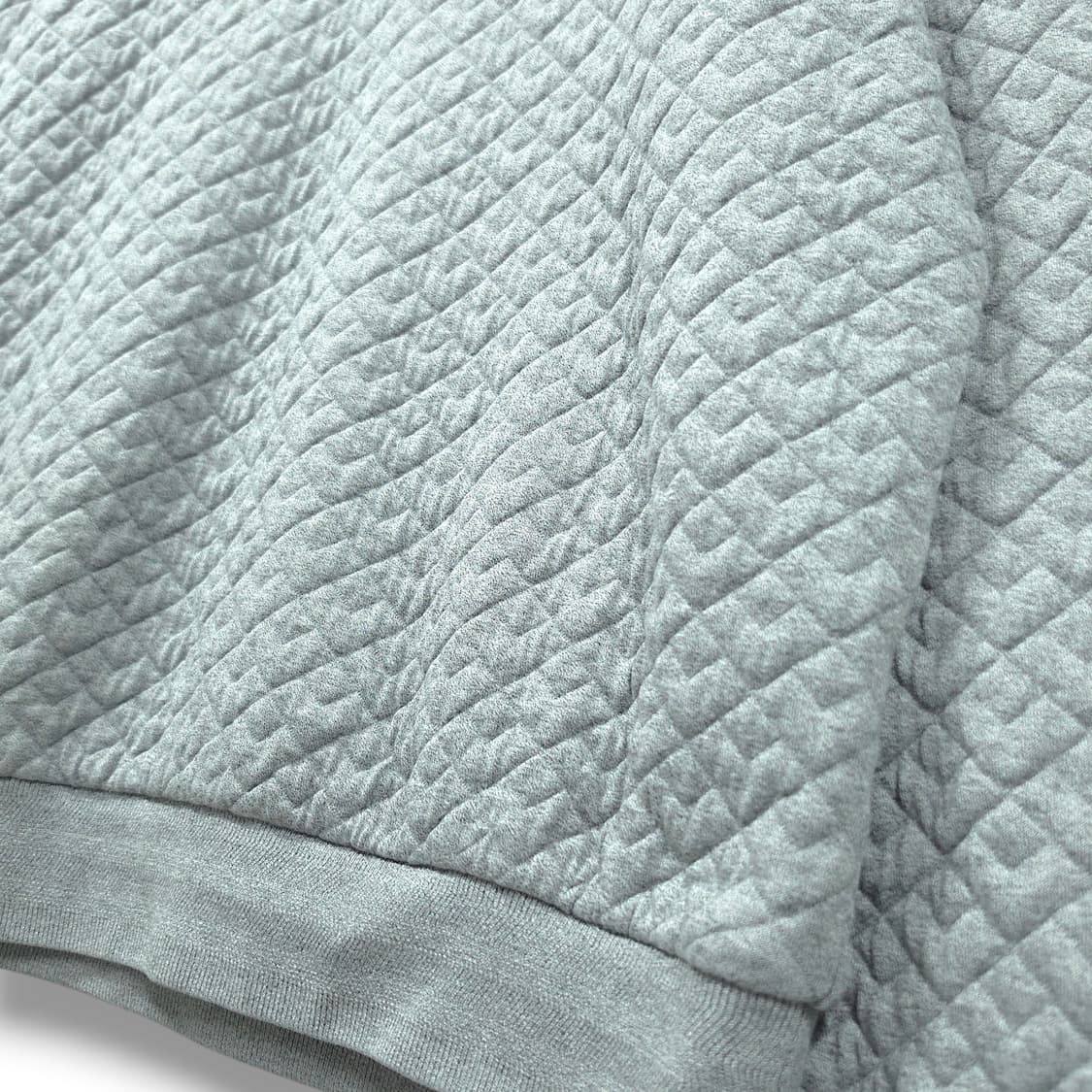 [L] 라코스테 그레이 퀼팅 긴팔 맨투맨 상품이미지5