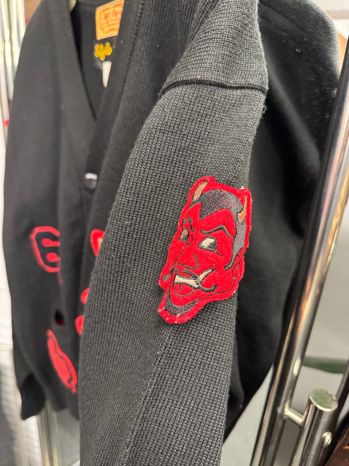 Toyo Enterprise Style Eyes 빈티지 자수 가디건 상품이미지4