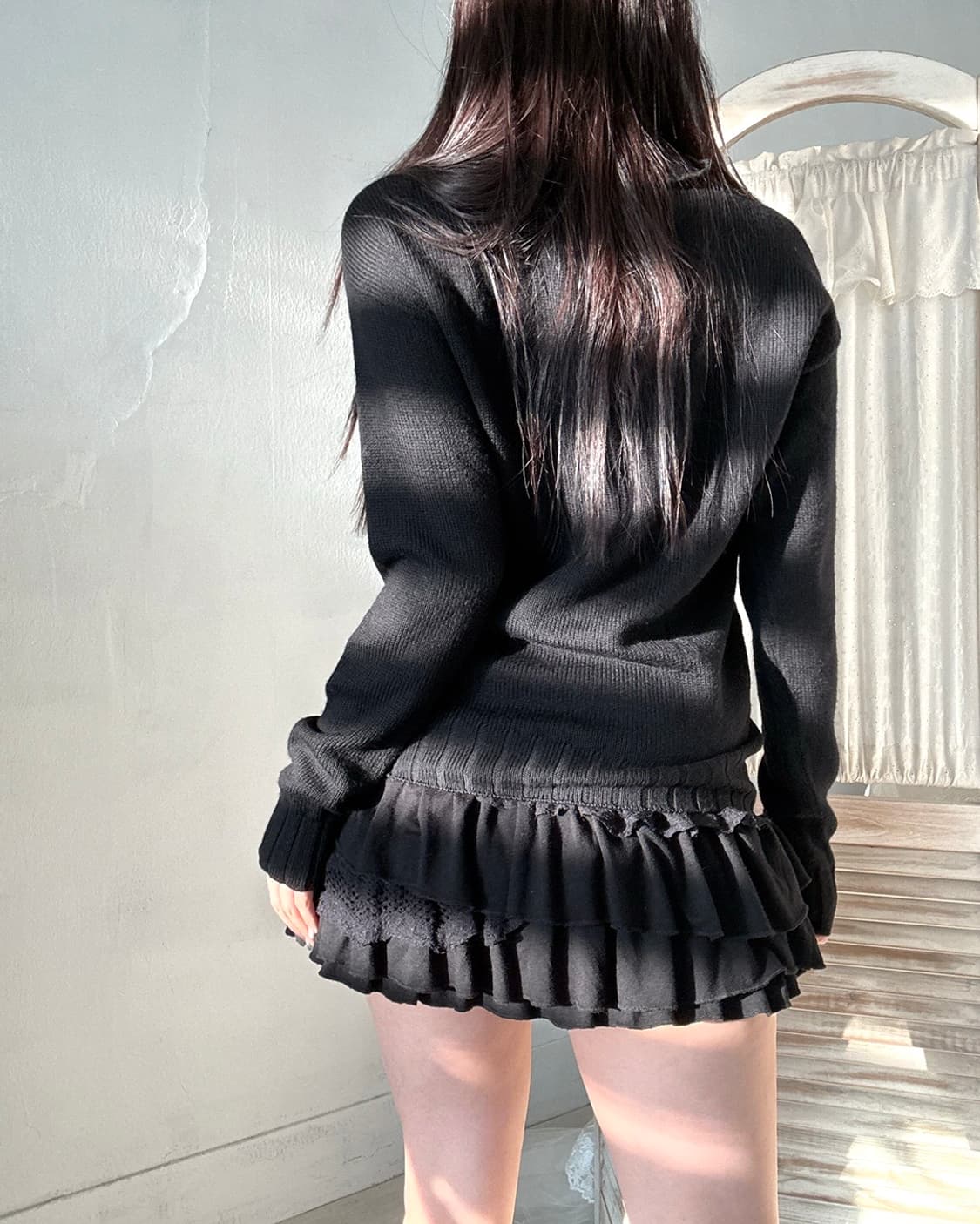 theory black turtle neck knit 상품이미지8