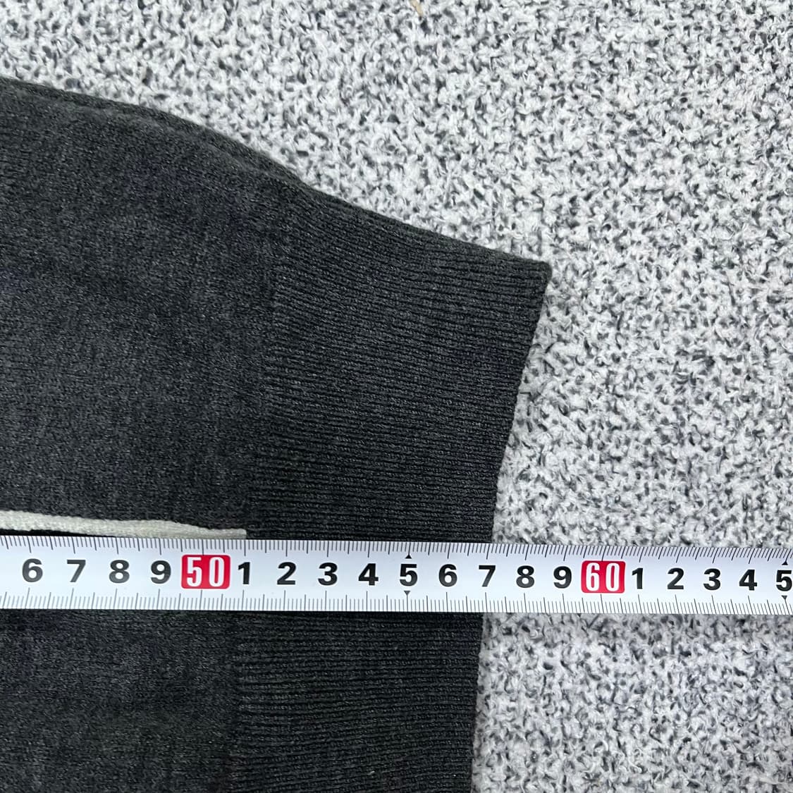 L 베네통 여성 스트라이프 카라 니트 0313M 상품이미지5