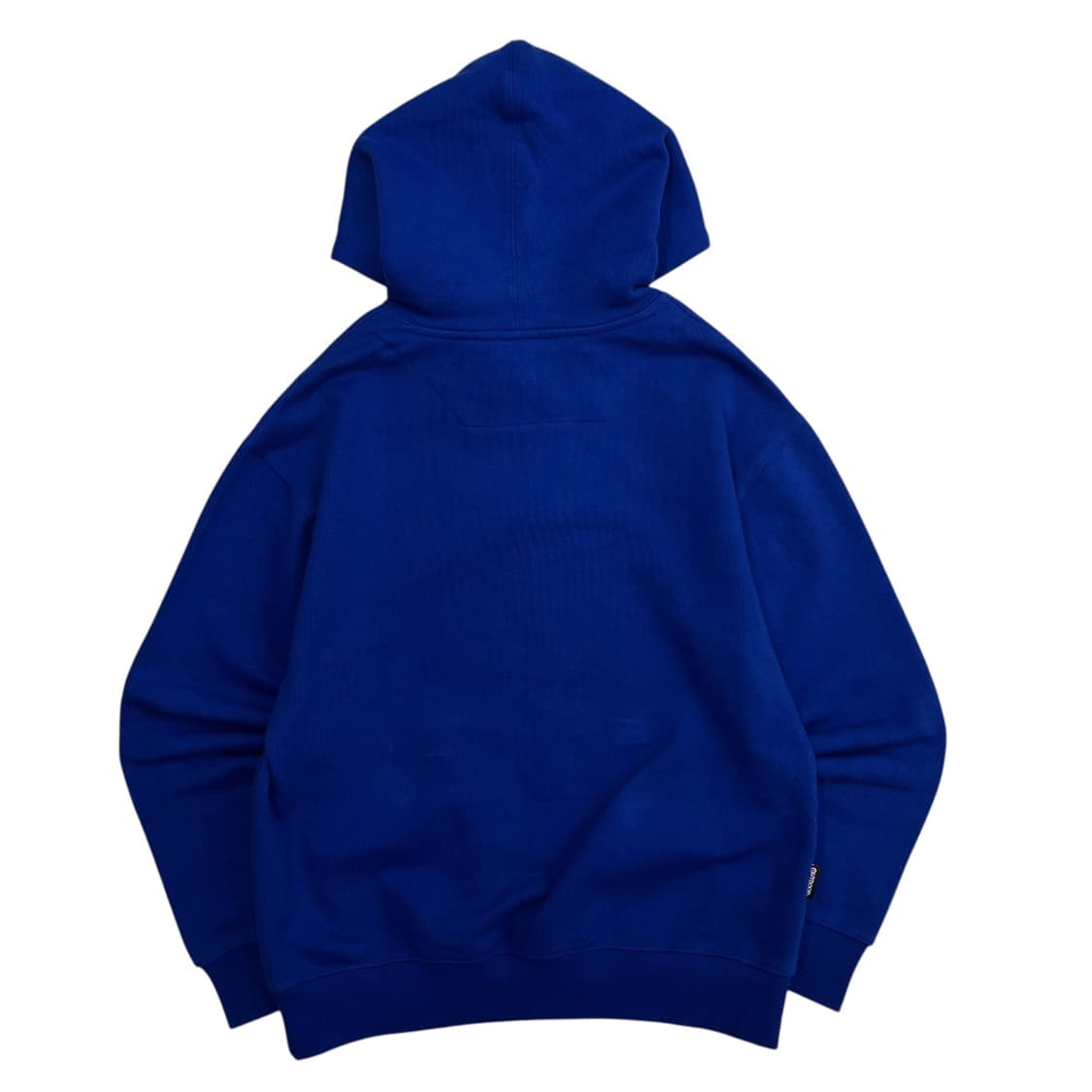 아웃도어 패치로고 블루 후드 S 상품이미지3