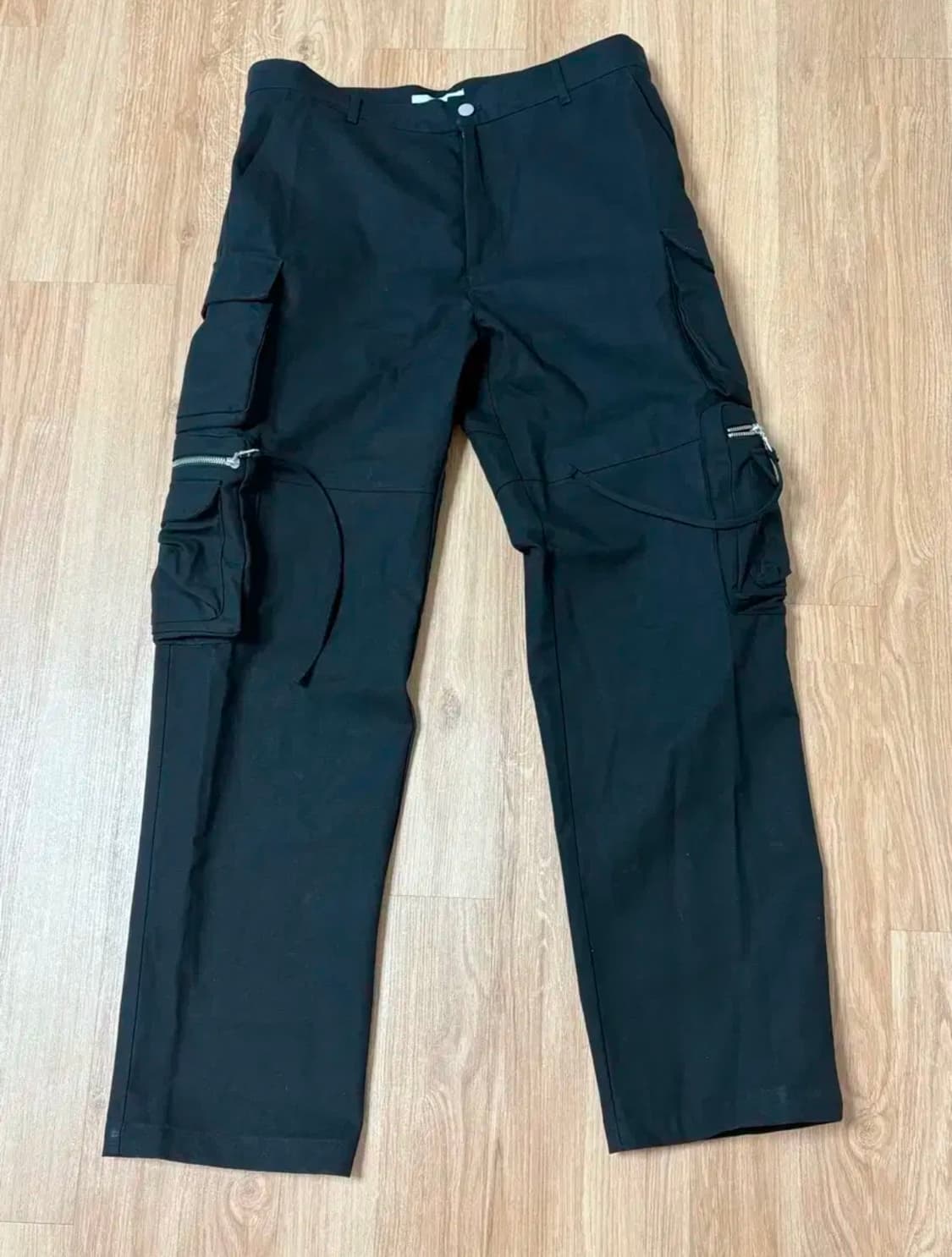 언더마이카 봄빅스 멀티 카고 더블 집 팬츠 레이븐 (2) 상품이미지2