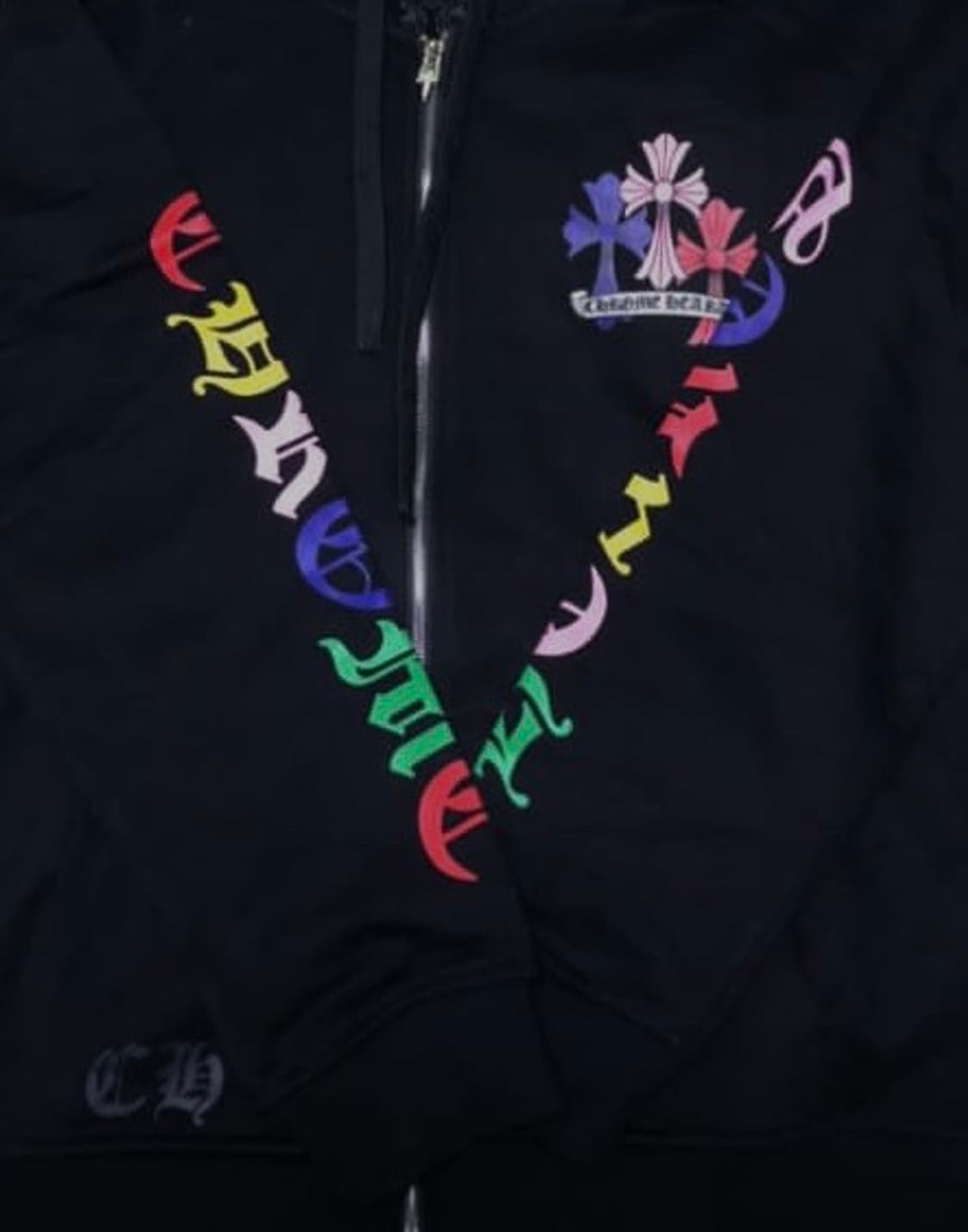 크롬하츠 멀티로고 후드집업 상품이미지1