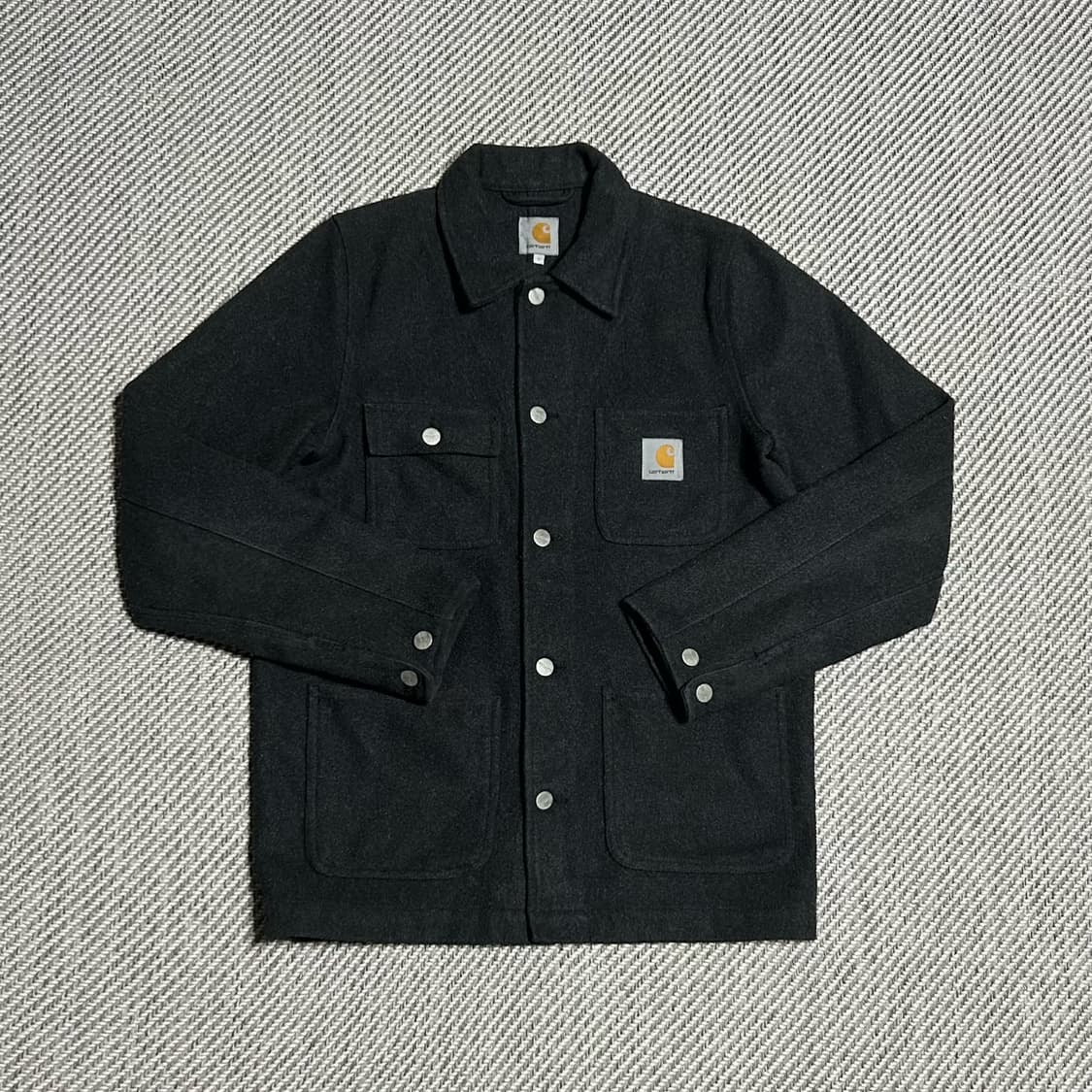 [S] Carhartt 칼하트 미시건 챠콜 초어코트 자켓 상품이미지1