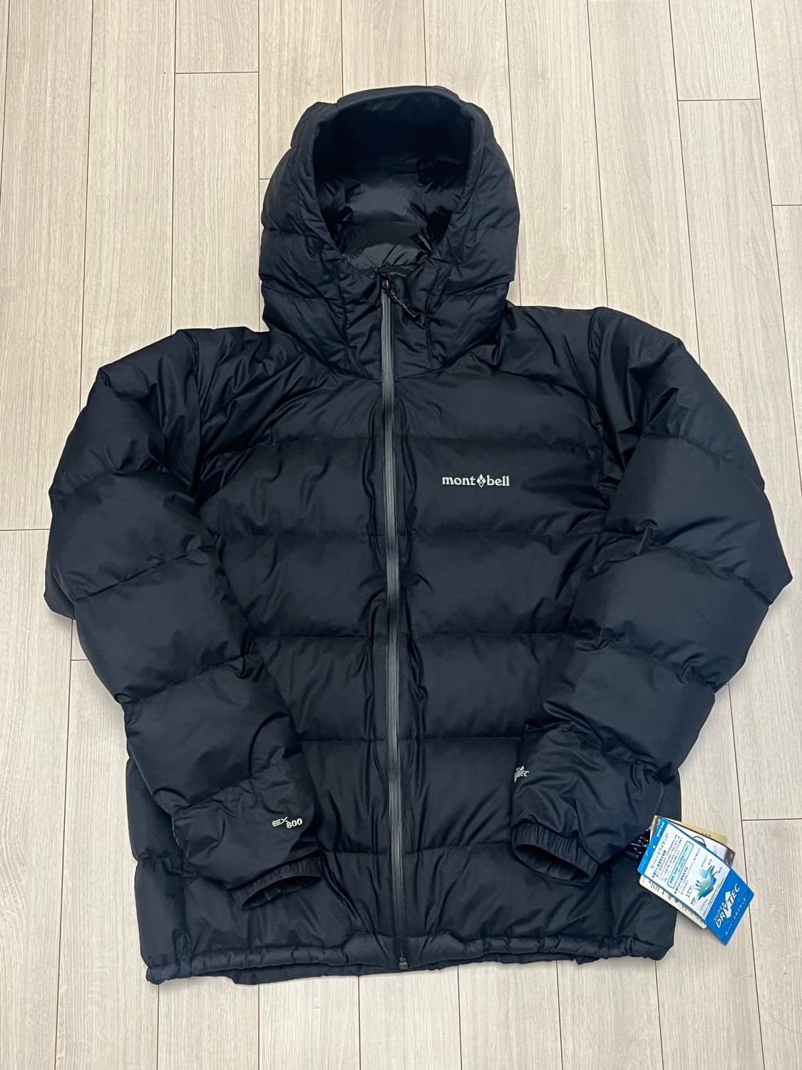 몽벨 퍼머프로스트 라이트 다운 파카 블랙 xl 상품이미지1