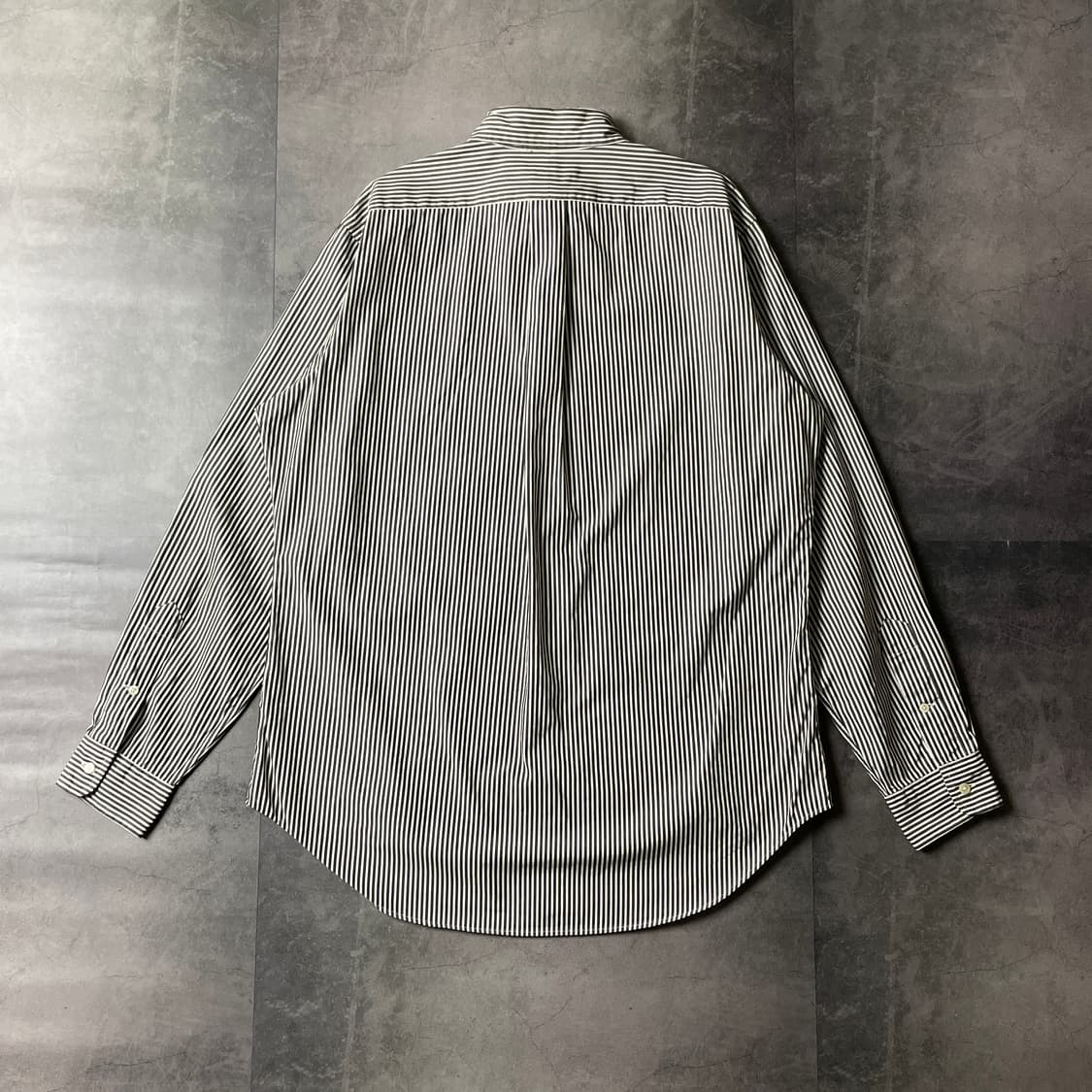 RALPH LAUREN 랄프로렌 빈티지 블랙 스트라이프 코튼 셔츠 상품이미지6