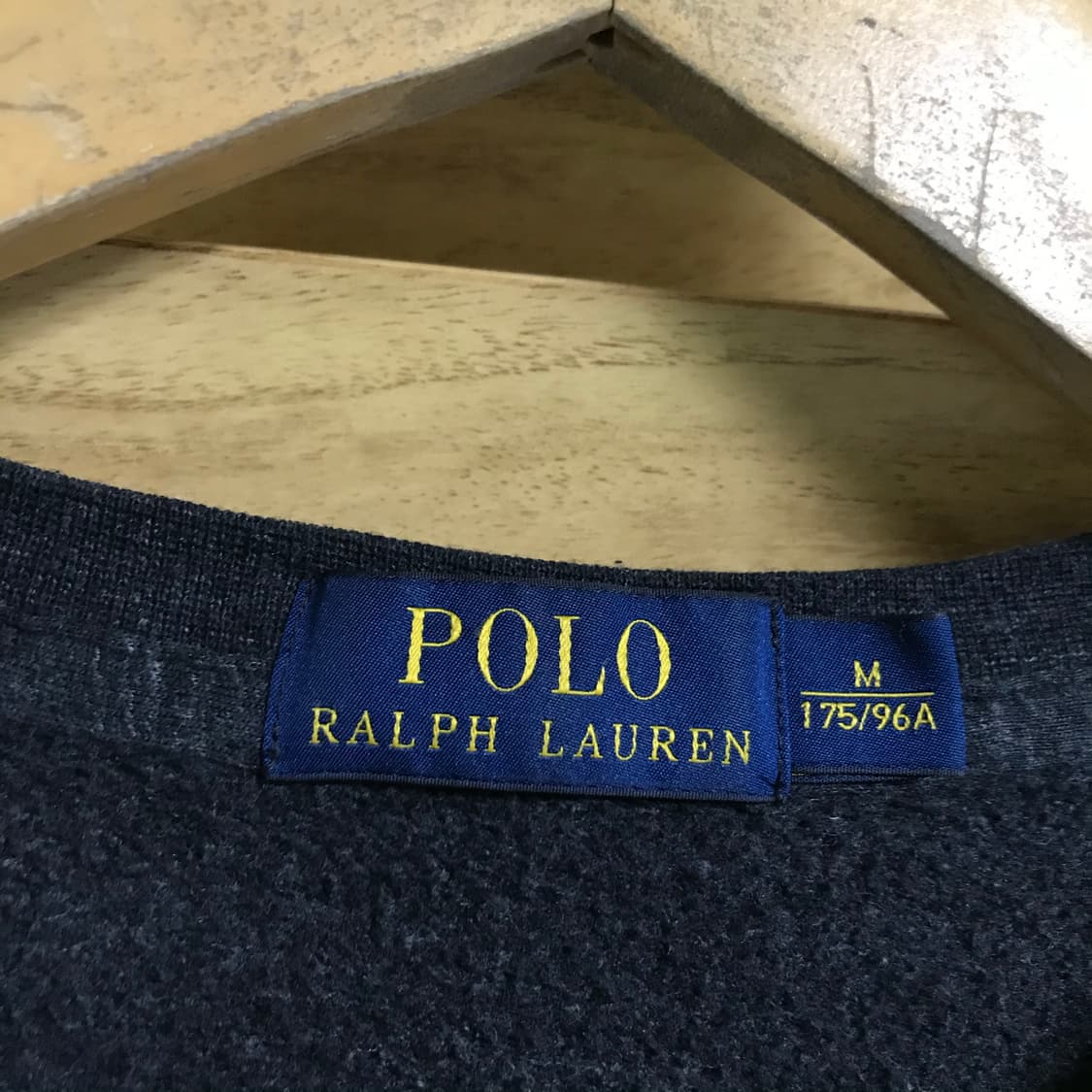 폴로 차콜 라운드 스웻셔츠 상품이미지3