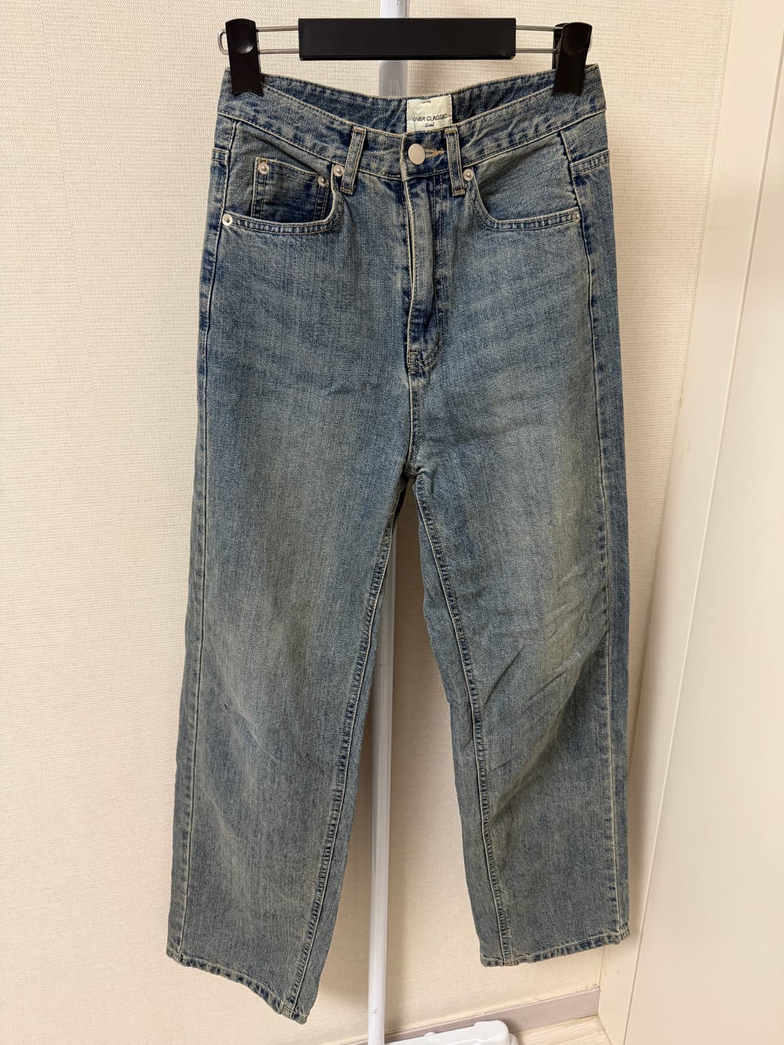 오버클래식 스트레이트 데님팬츠  상품이미지1