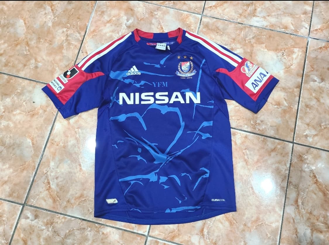 아디다스 2012 요코하마 마리노스 20주년 올드레플 축구져지 상품이미지1