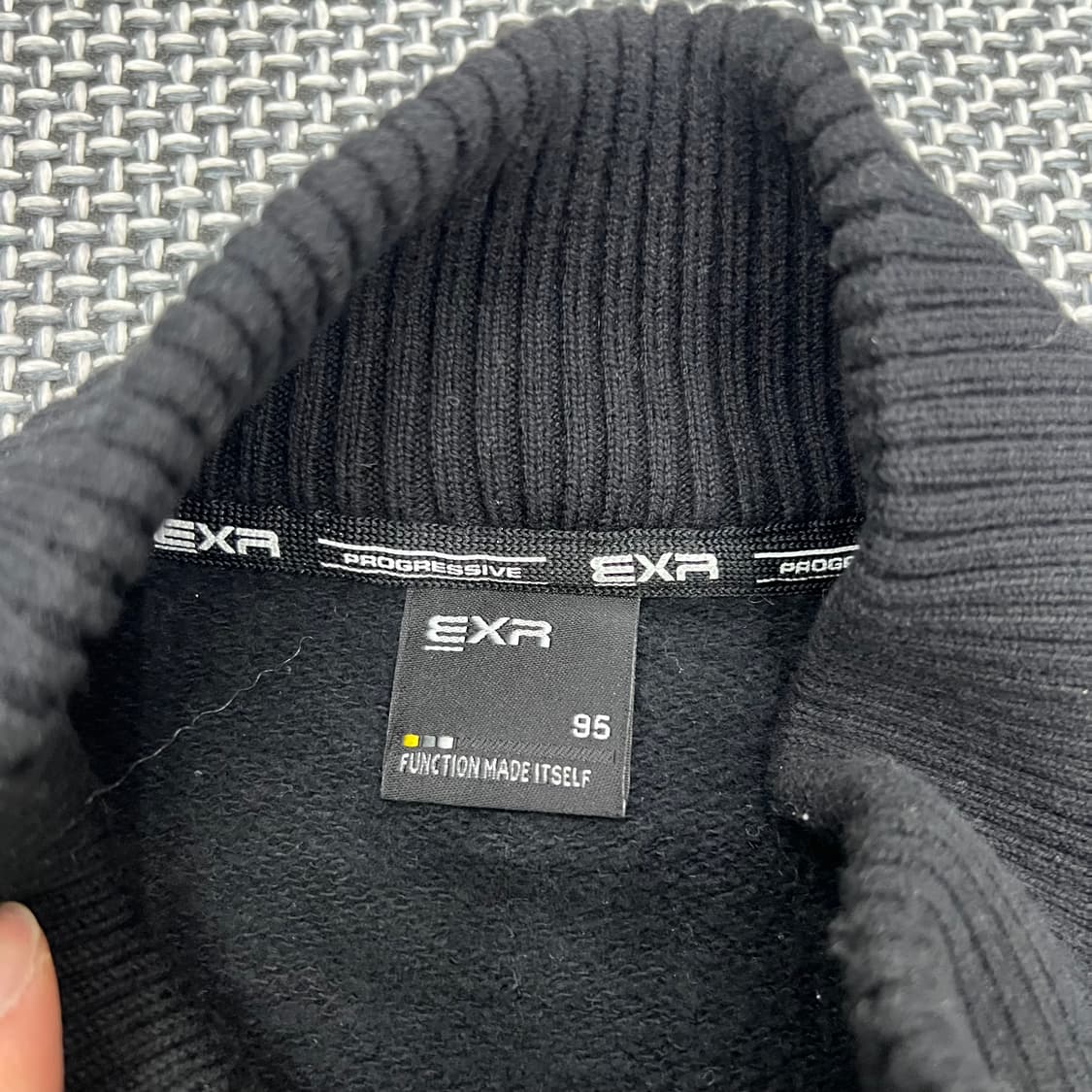 EXR 레이싱 니트집업 95 상품이미지2
