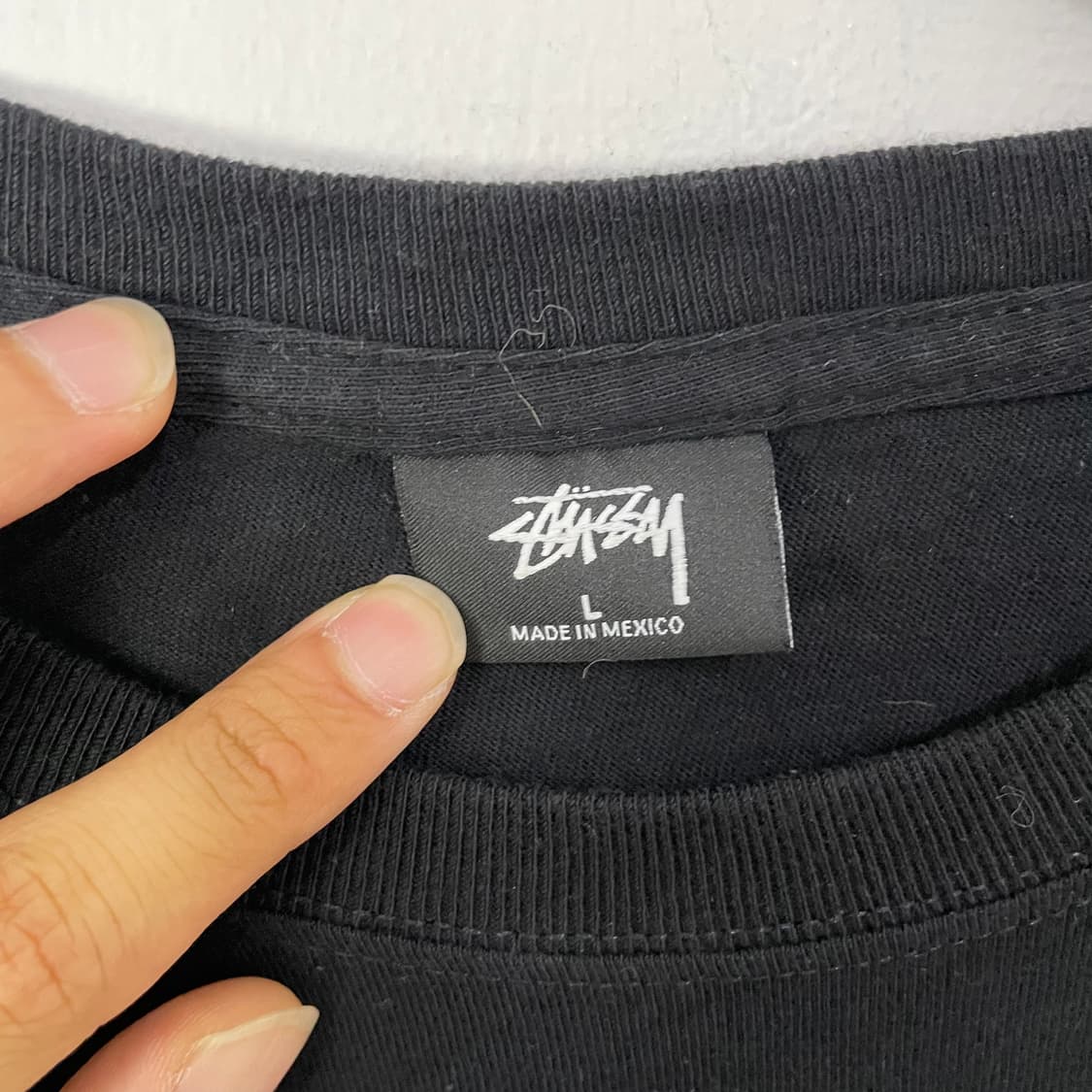 스투시 티키 트라이브 반팔 티셔츠 블랙 상품이미지7
