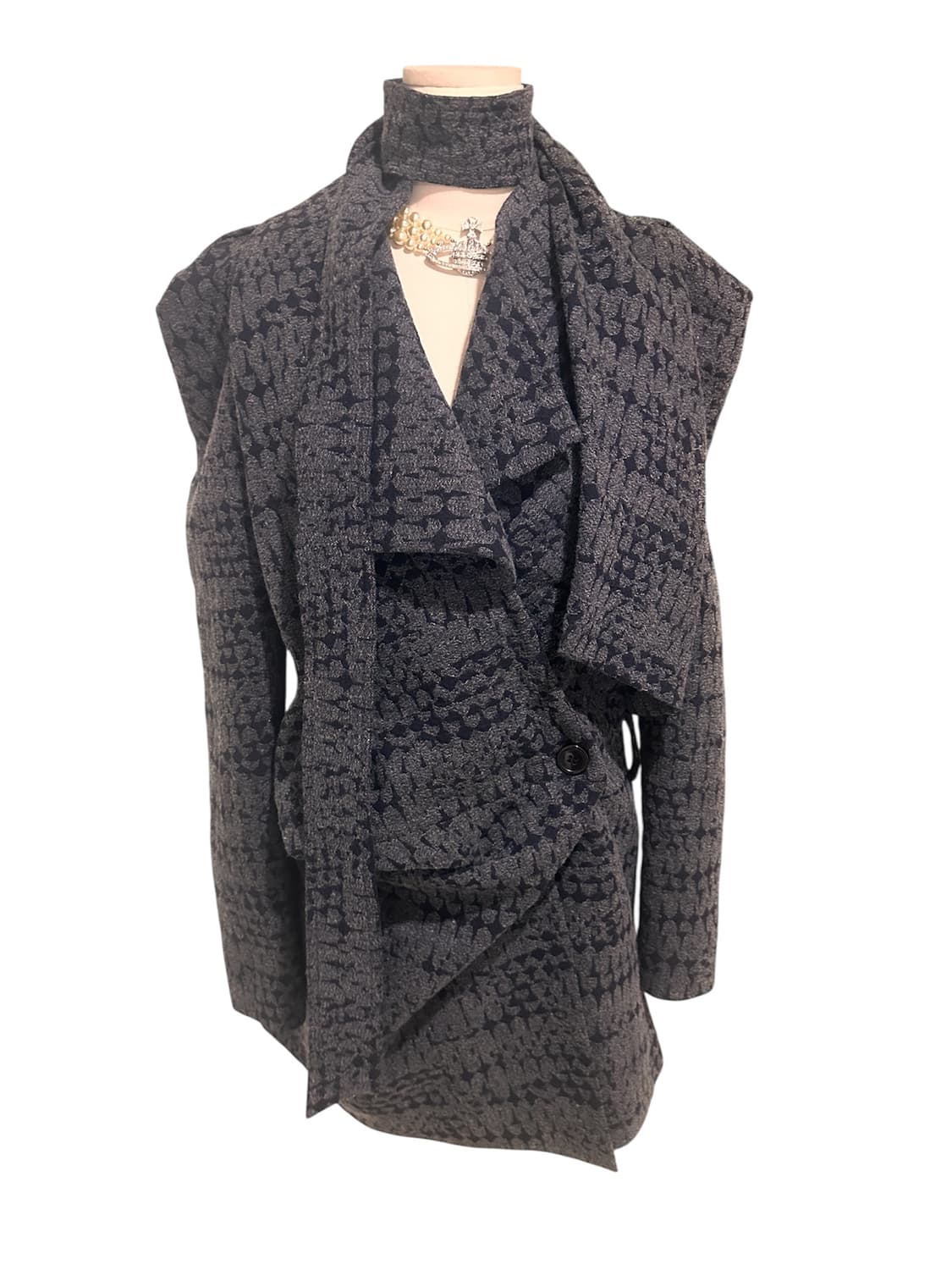 비비안웨스트우드 10fw 드레이핑 코트 상품이미지1