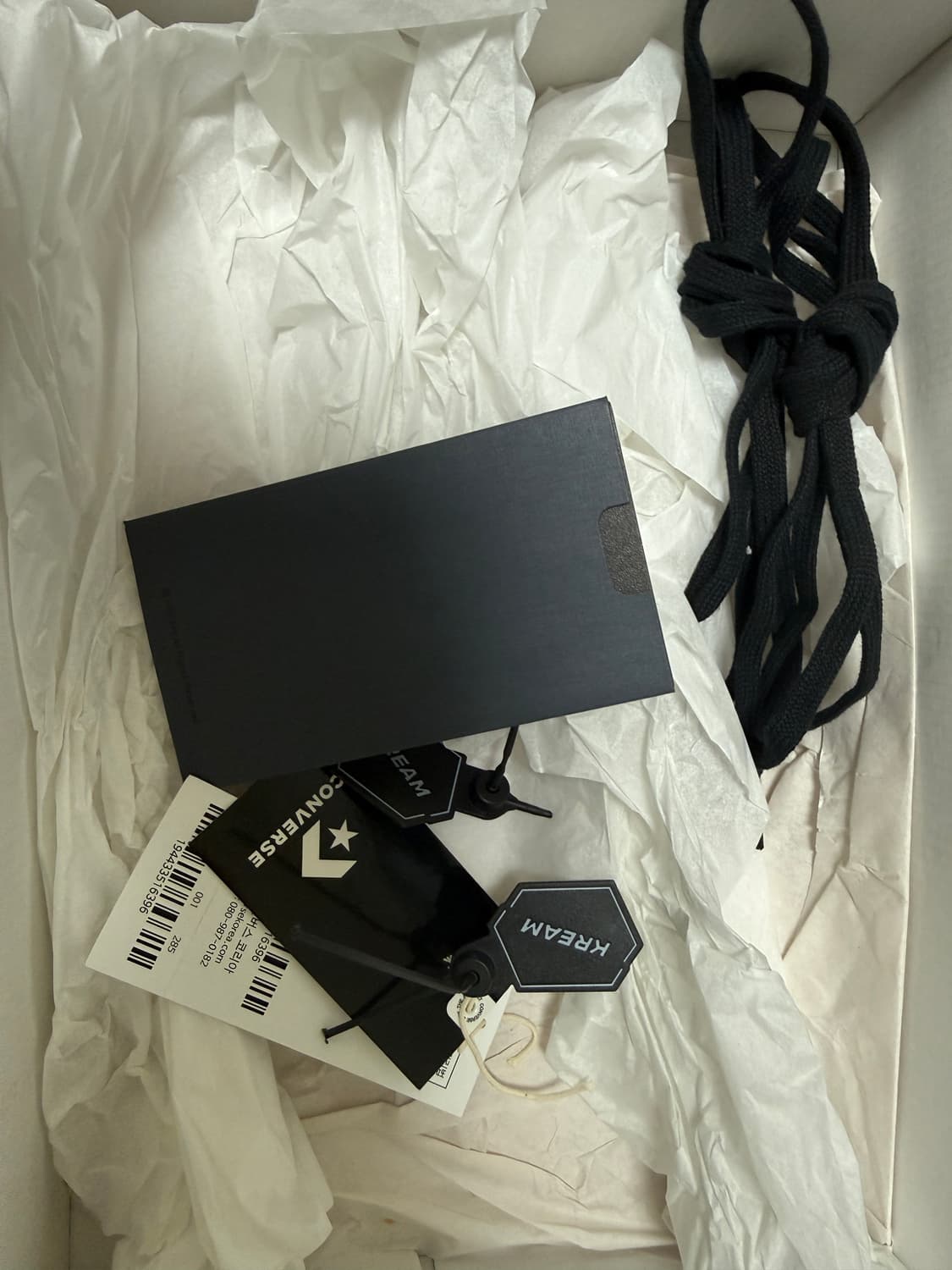 컨버스 x 스투시 척 70 하이 블랙 상품이미지4