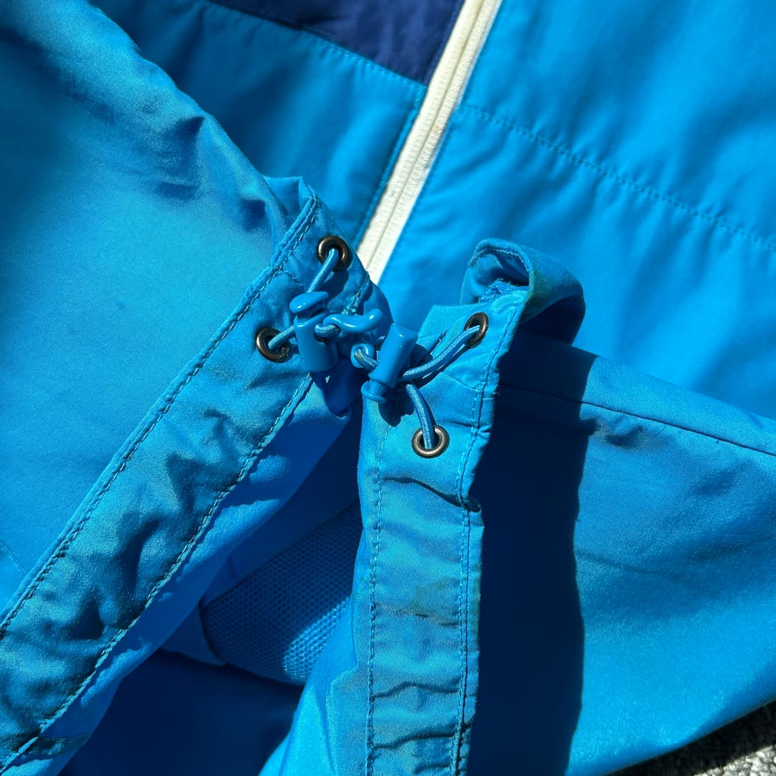 노스페이스 블루 바람막이 자켓 상품이미지6