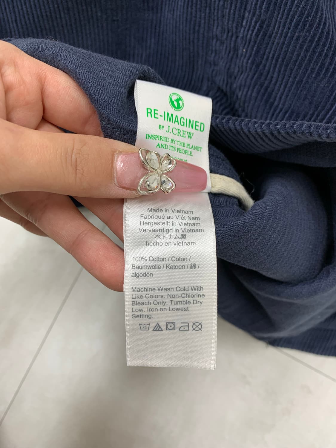 Wallace& Barnes 네이비 코듀로이 자켓 #139 상품이미지6