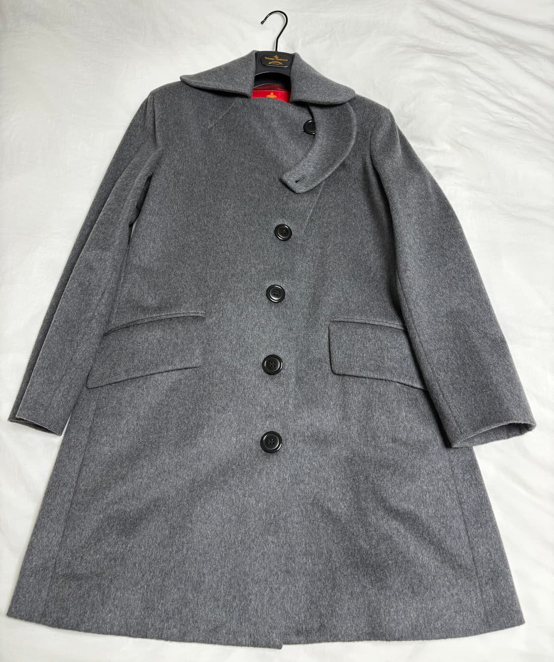 비비안웨스트우드 그레이 울코트 38 상품이미지2