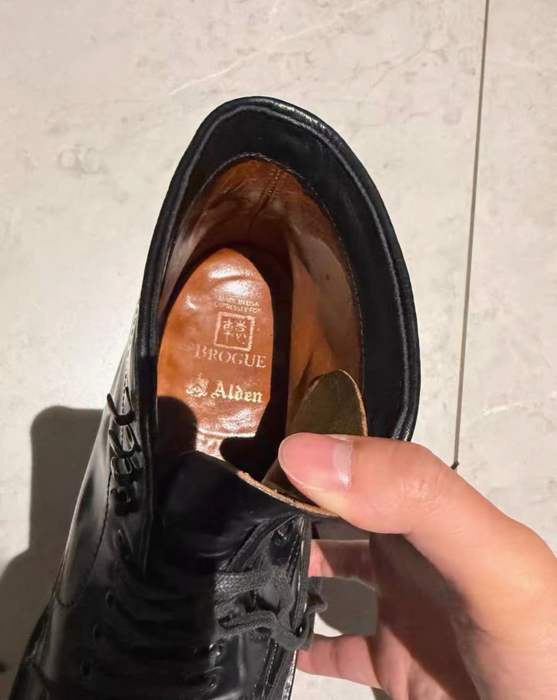 알든 탱커 코도반 부츠 7.5d 상품이미지7