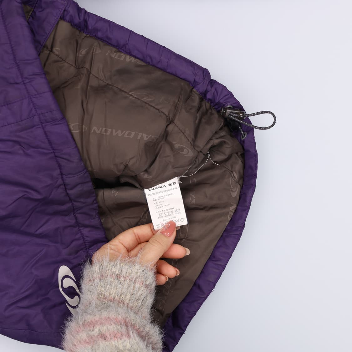 [S] 살로몬 아웃도어 바람막이 집업 점퍼 1222J 상품이미지5