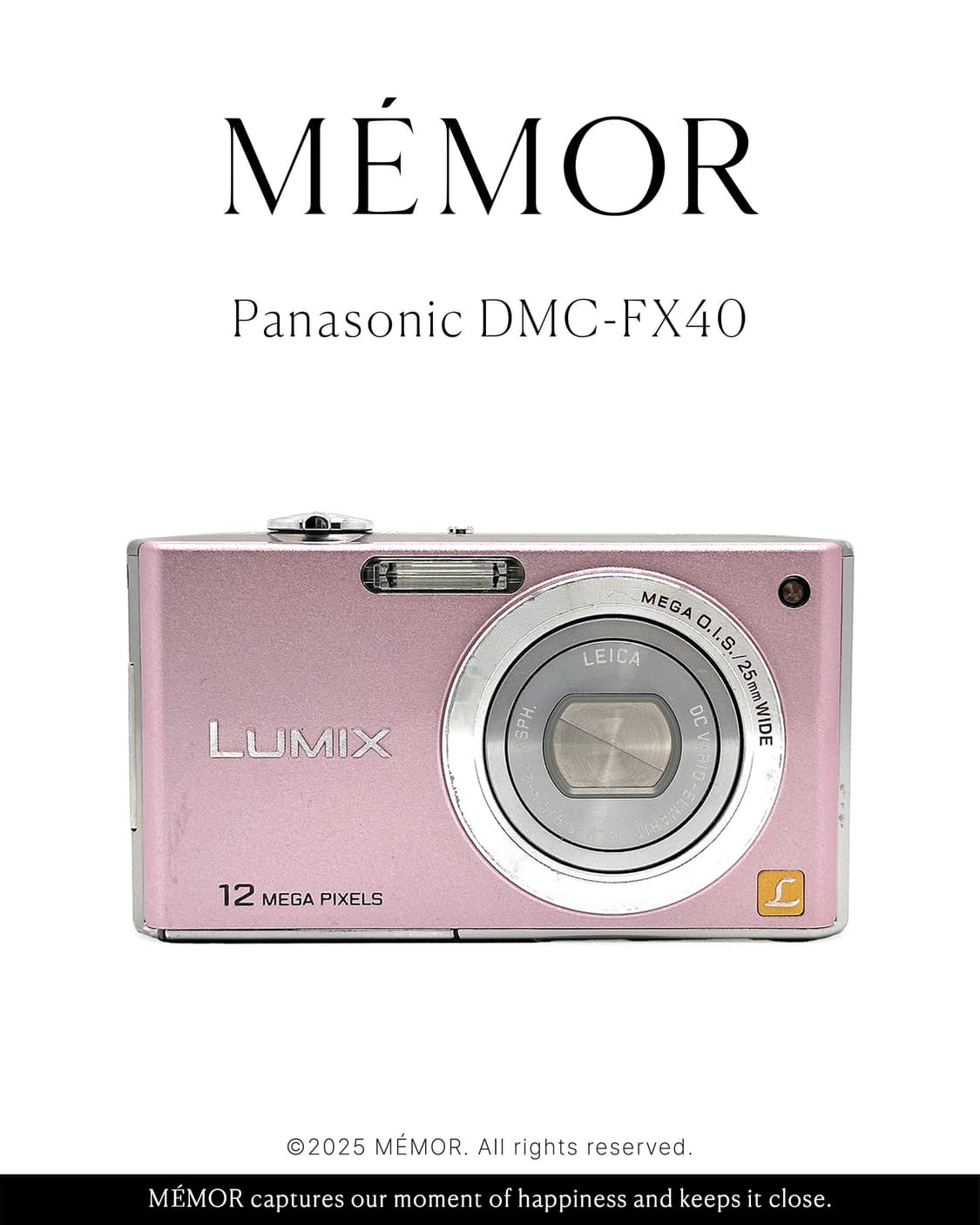  라이카렌즈✨딸기우유컬러🎀/Panasonic DMC-FX40 파나소닉 상품이미지1