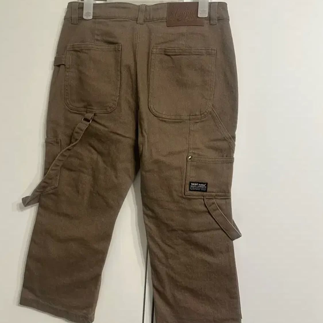 s) 베이컨트아카이브 피코 카프리팬츠 브라운 상품이미지2