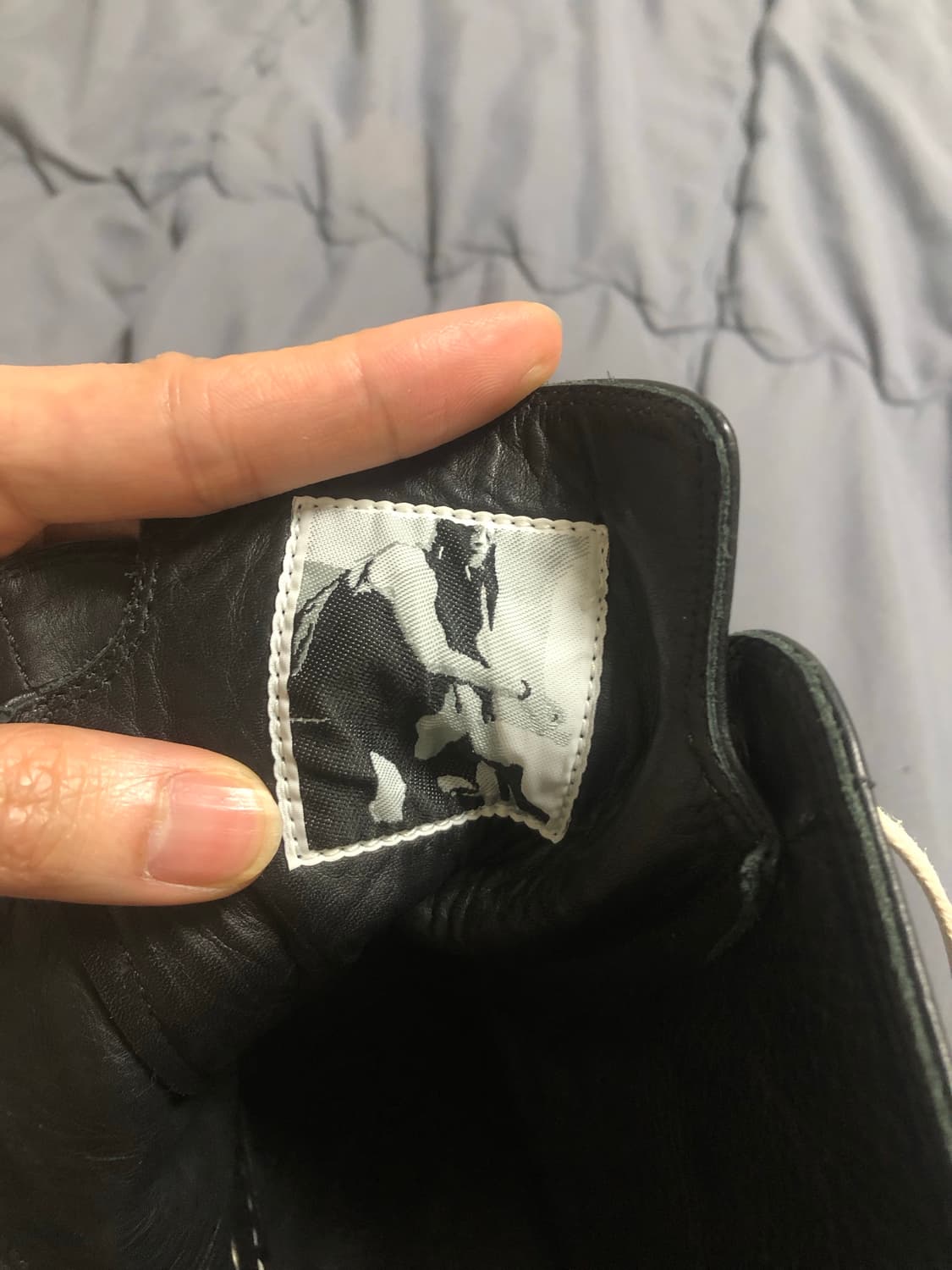 릭오웬스 17FW GLITTER 라몬즈 하이 42 LPO 상품이미지6