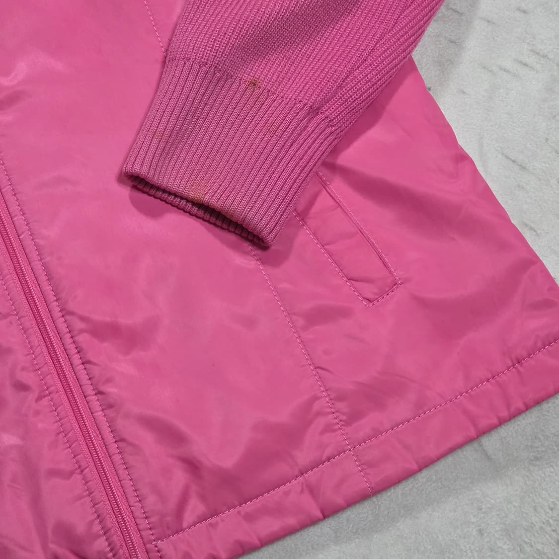 닥스 핑크 누빔 자켓 상품이미지3