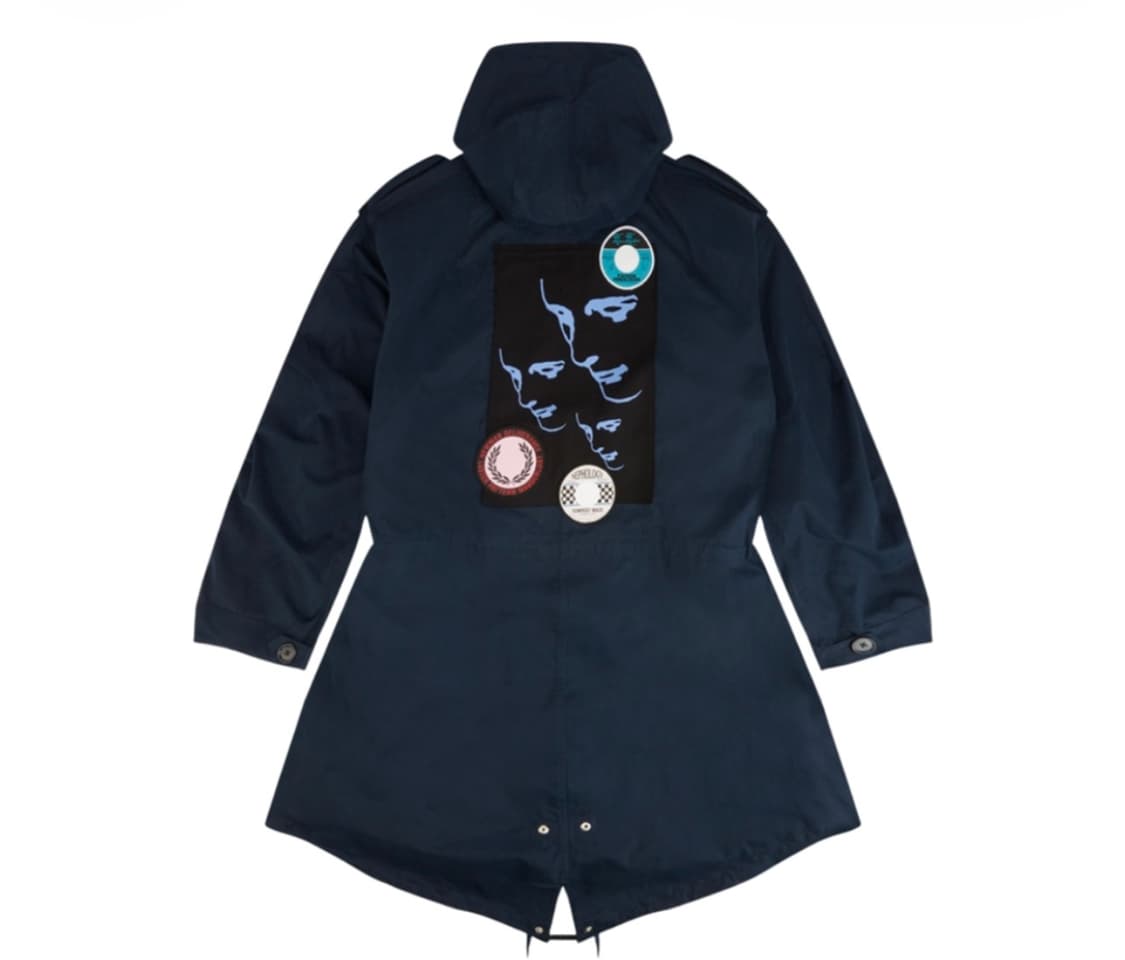 프레드페리 x 라프시몬스 패치드 파카 상품이미지2