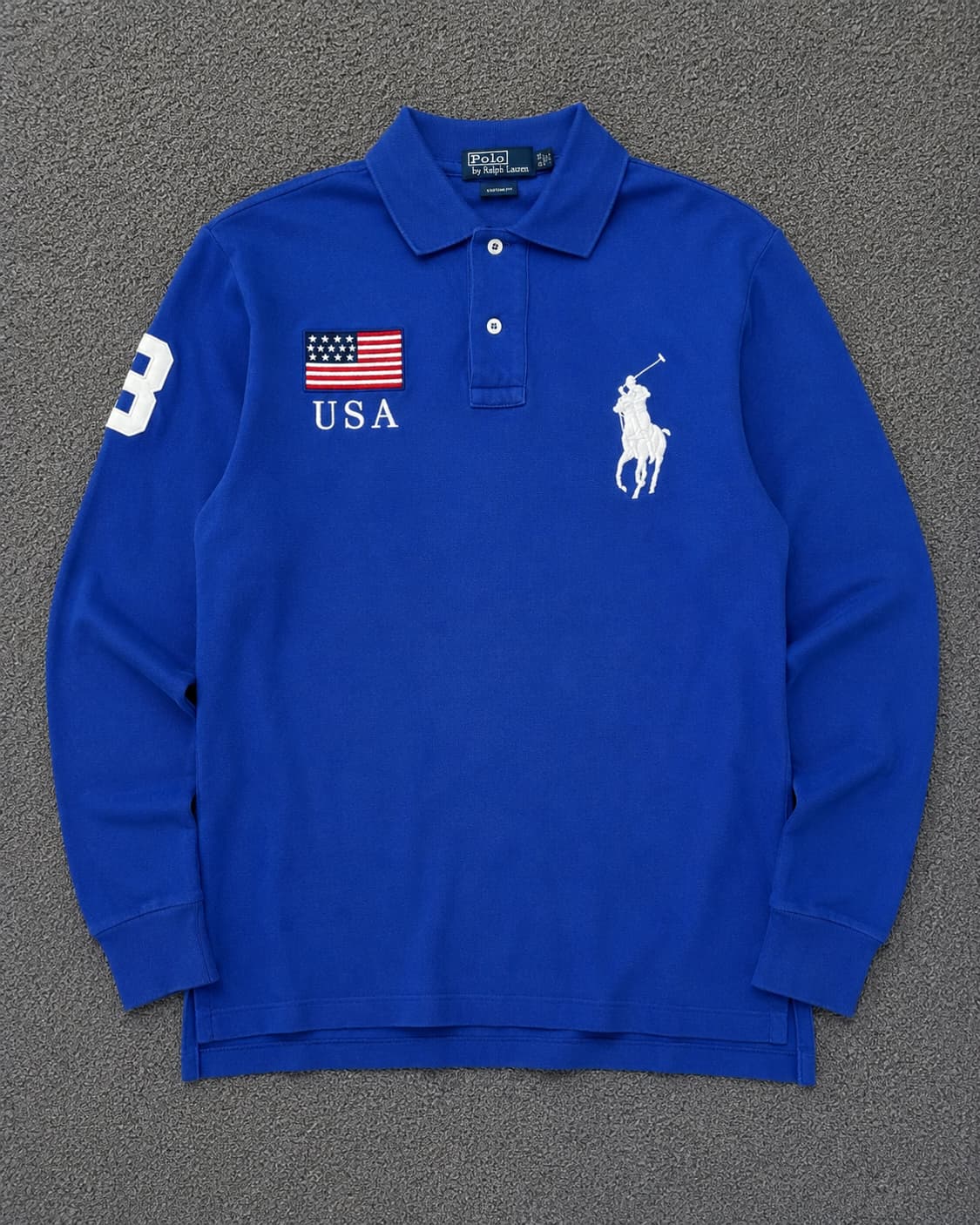 폴로 랄프로렌 치프키프 빅포니 USA 긴팔 카라티 M  상품이미지1