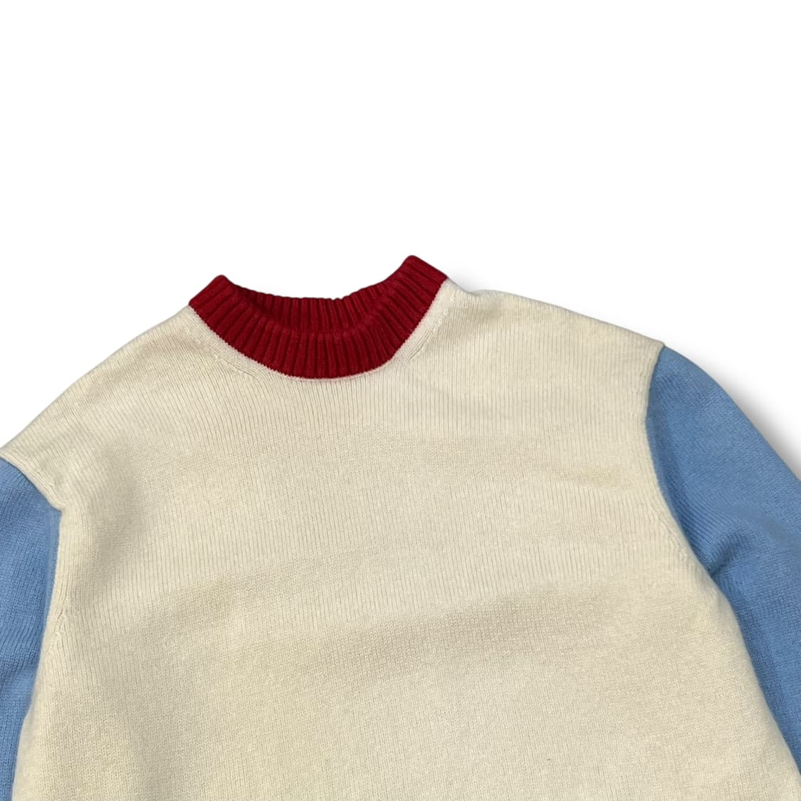  코스 배색 니트 y13878 상품이미지4